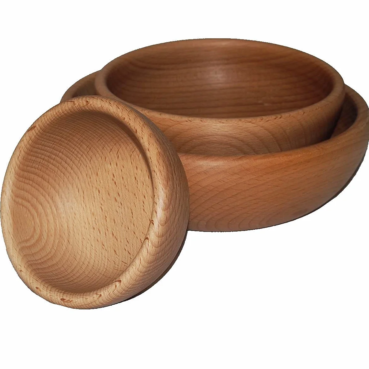 Drewniana miska do serwowania na owoce 12 cm naturalne drewno rustykalna