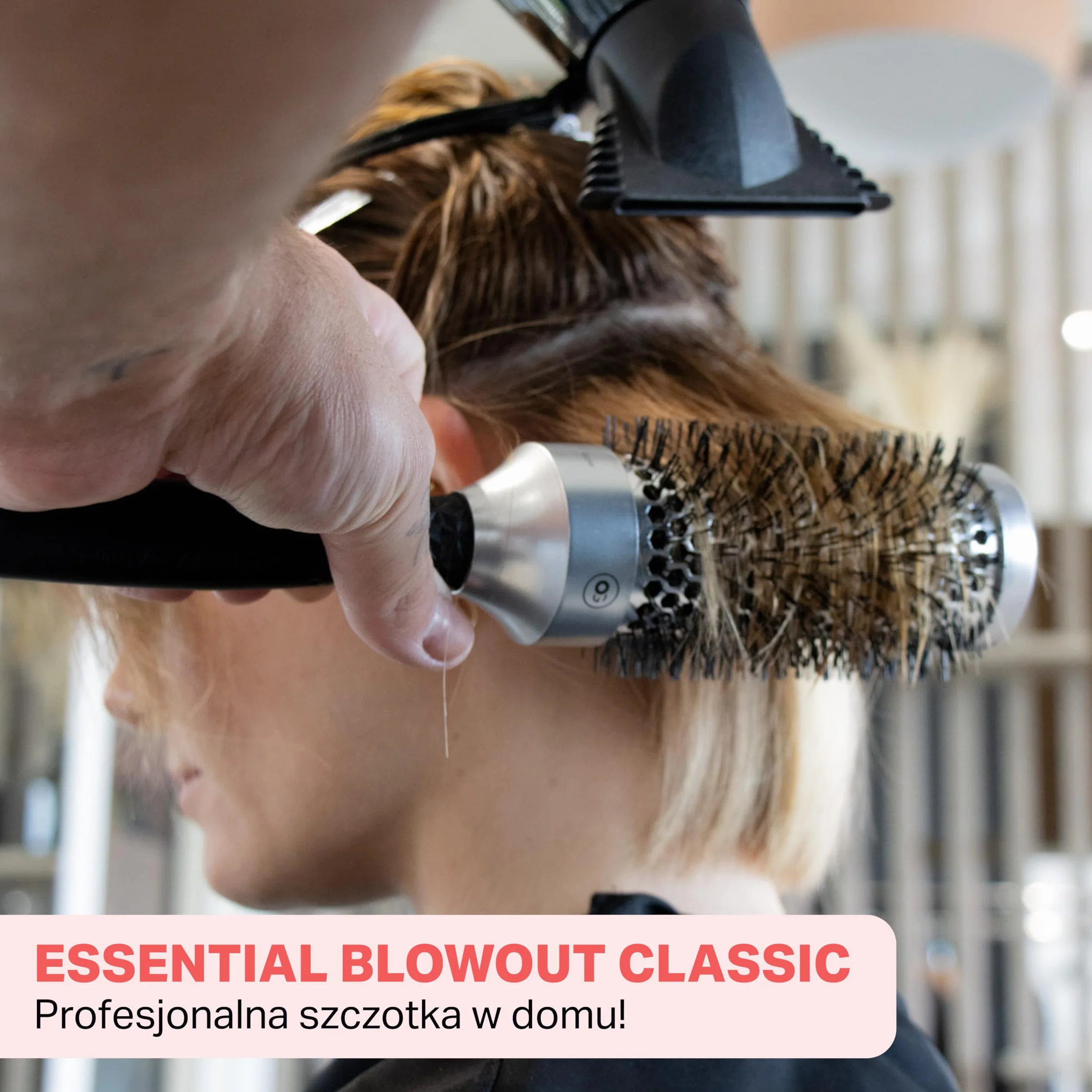 Essential Blowout Classic - Szybkie suszenie, antystatyczny, objętość dla włosów