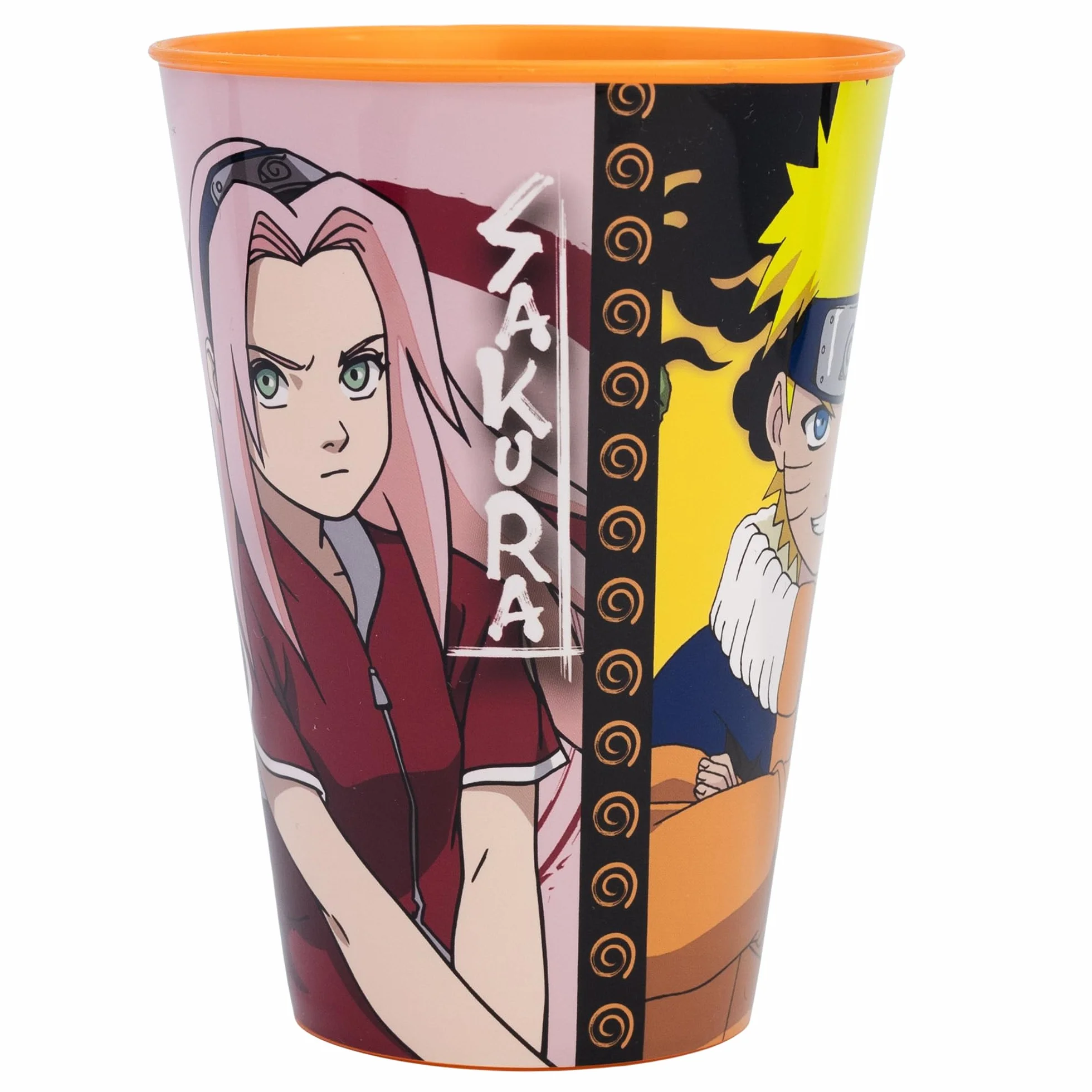 Naruto plastikowy kubek wielokrotnego użytku 260 ml