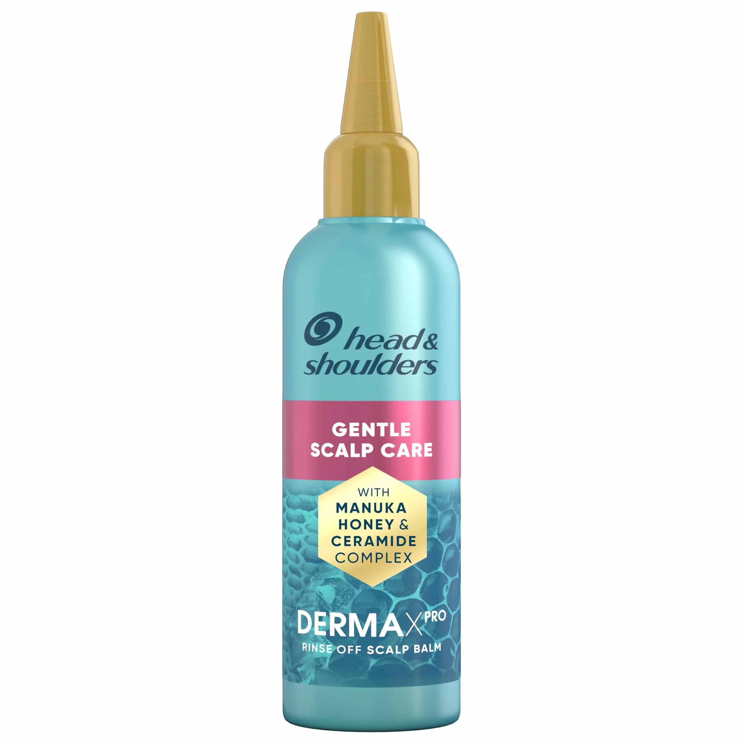 Head & Shoulders DermaXPro delikatny zabieg pielęgnacyjny skóry głowy 145 ml z kompleksem miodu i ceramiki Manuka. Chroni suchą skórę i wzmacnia nawilżenie skóry głowy do 72 h. Lekkie uczucie