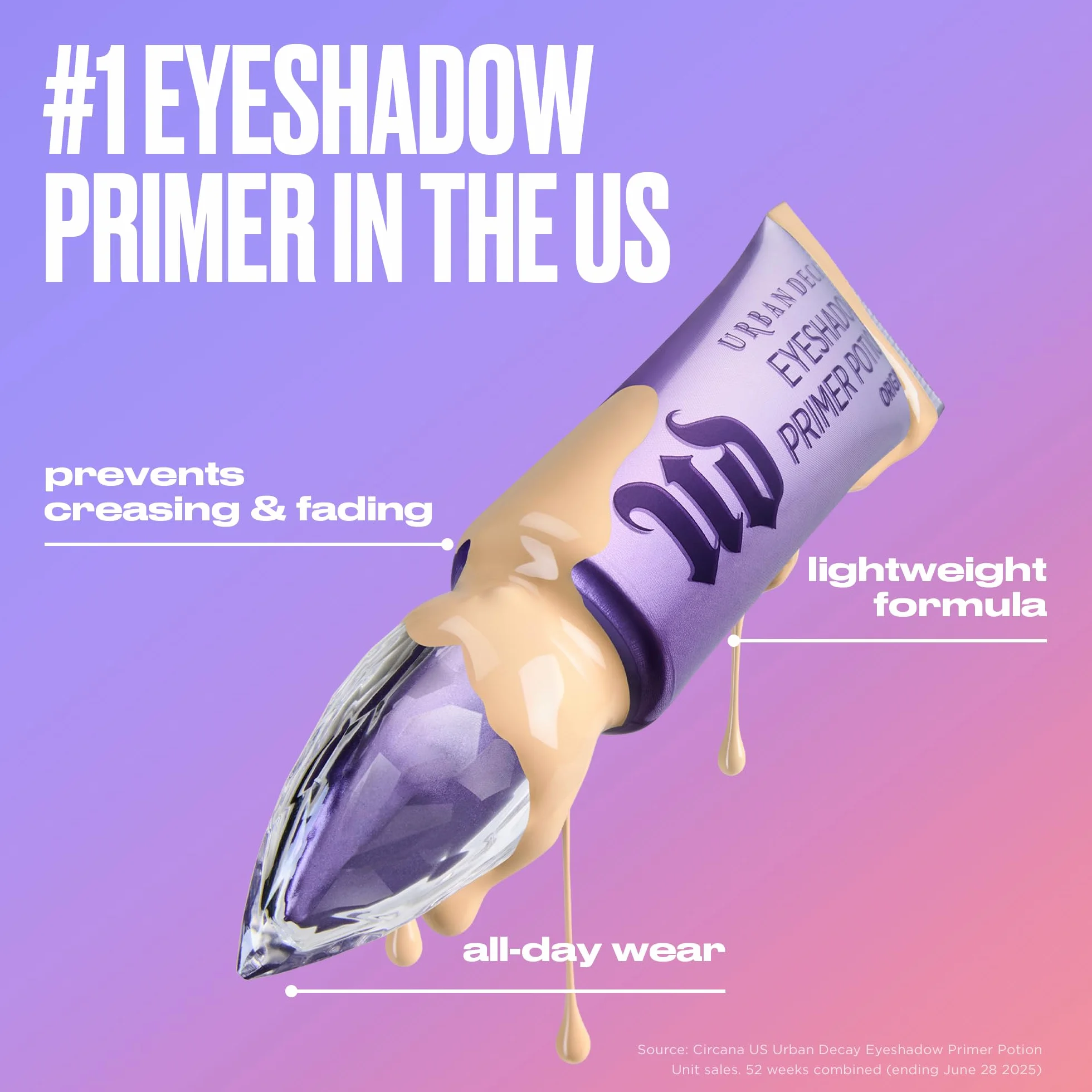 Podstawa do makijażu oczu Urban Decay Eyeshadow Primer Potion Original 10 ml