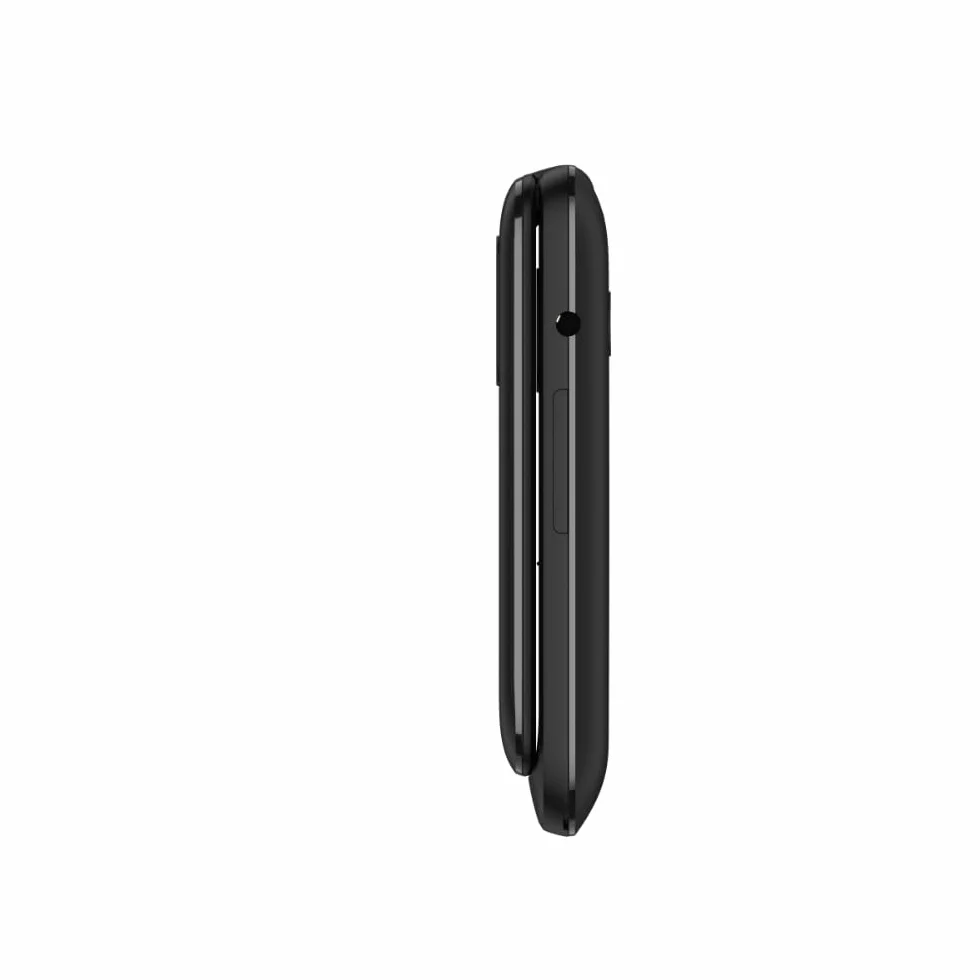 TCL Onetouch 5023 Ekran 2.4 "Łatwy w użyciu telefon komórkowy, duże klawisze, dla osób starszych. Ładowarka, aparat, Bluetooth, latarka, przycisk SOS, rejestrator, czarny [wersja ES/PT]