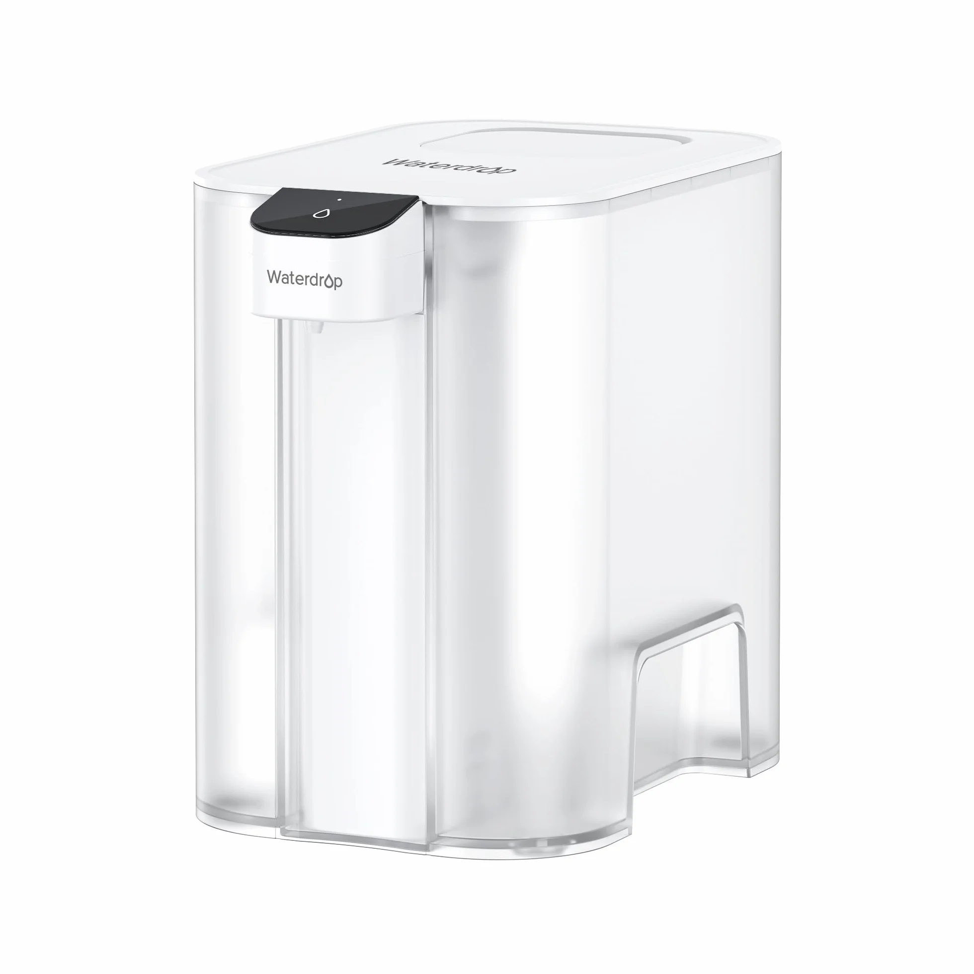 Waterdrop Mega Instant elektryczny filtr wody 6L blatowy system filtracji redukcja chloru ołowiu rtęci PFAS 757L biały 1 filtr