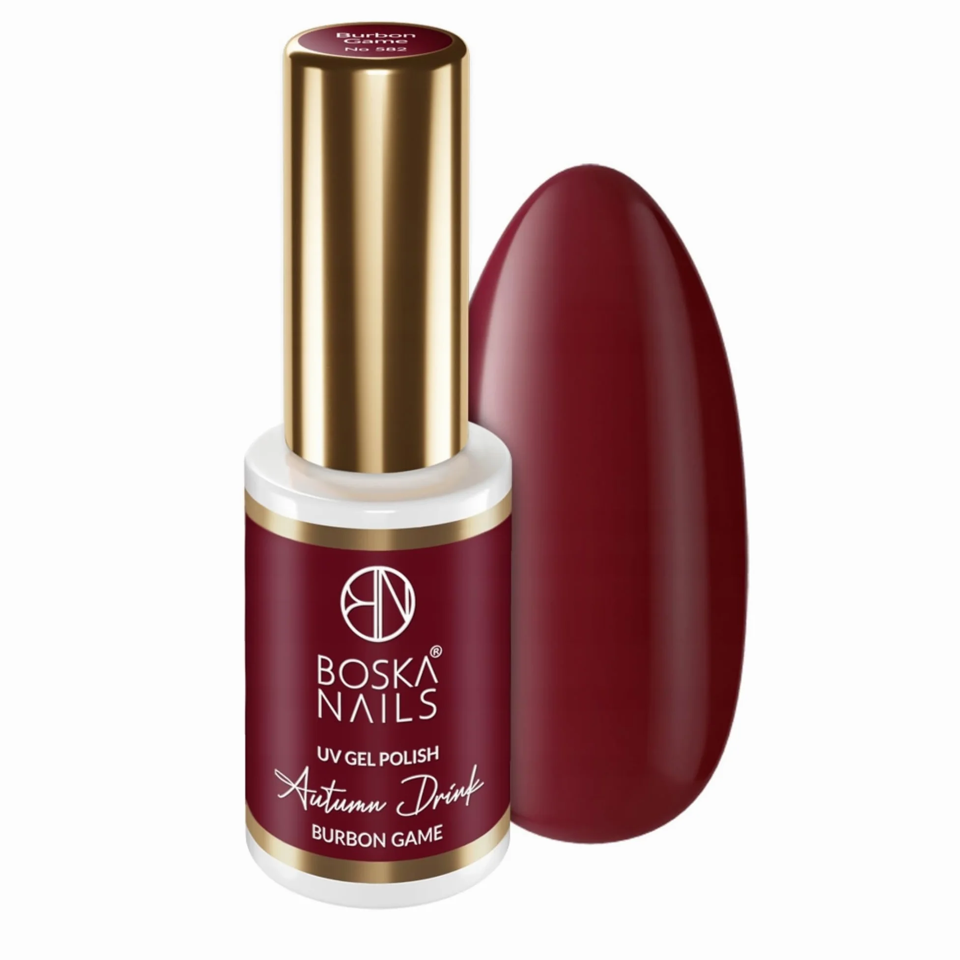 Autumn Drink Gel lakier do paznokci, zestaw 8 x 6 ml, kolor jesienny, UV/LED, lakier hybrydowy, długotrwały do 3 tygodni, wysoko pigmentowany, do zdobienia paznokci i "zrób to sam"