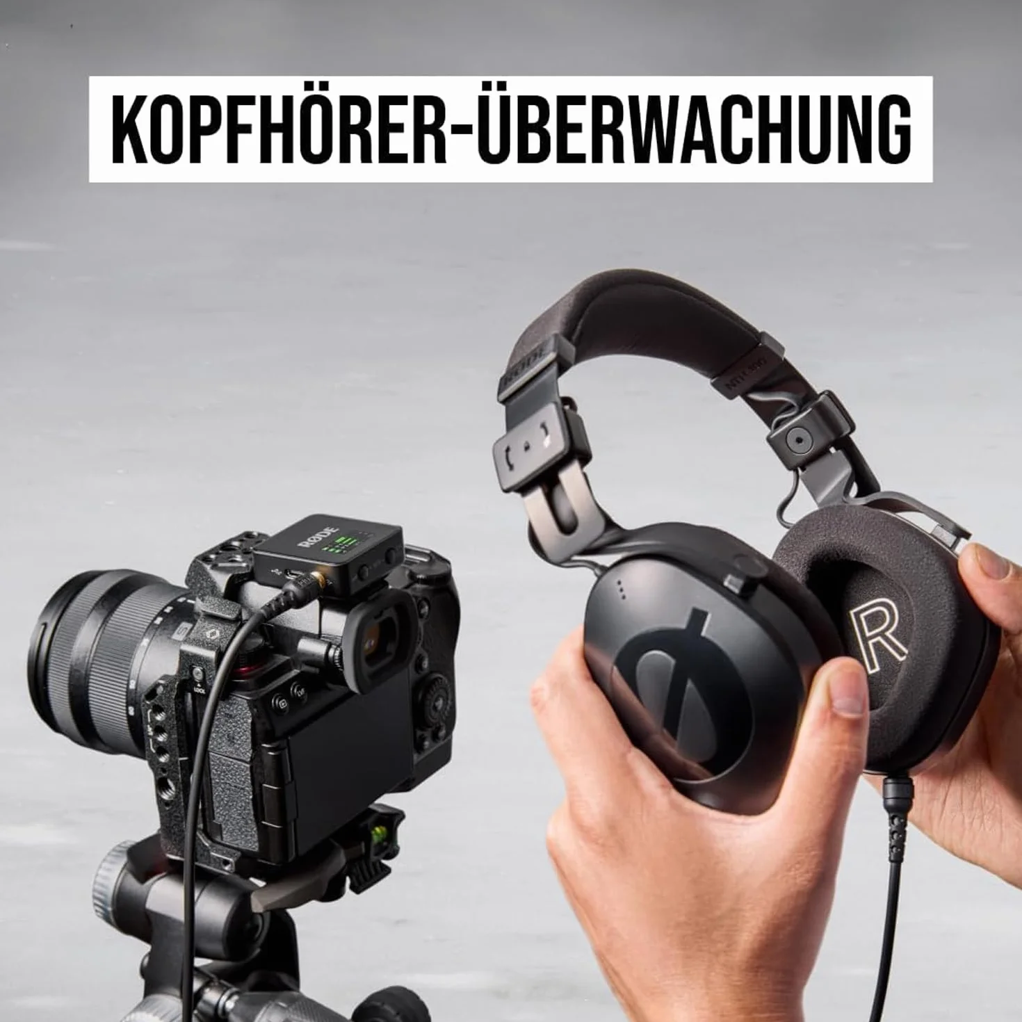Rode Wireless GO Gen 3 bezprzewodowy 2-kanałowy system mikrofonowy z adapterem ręcznym Interview GO i futrzaną ochroną przed wiatrem