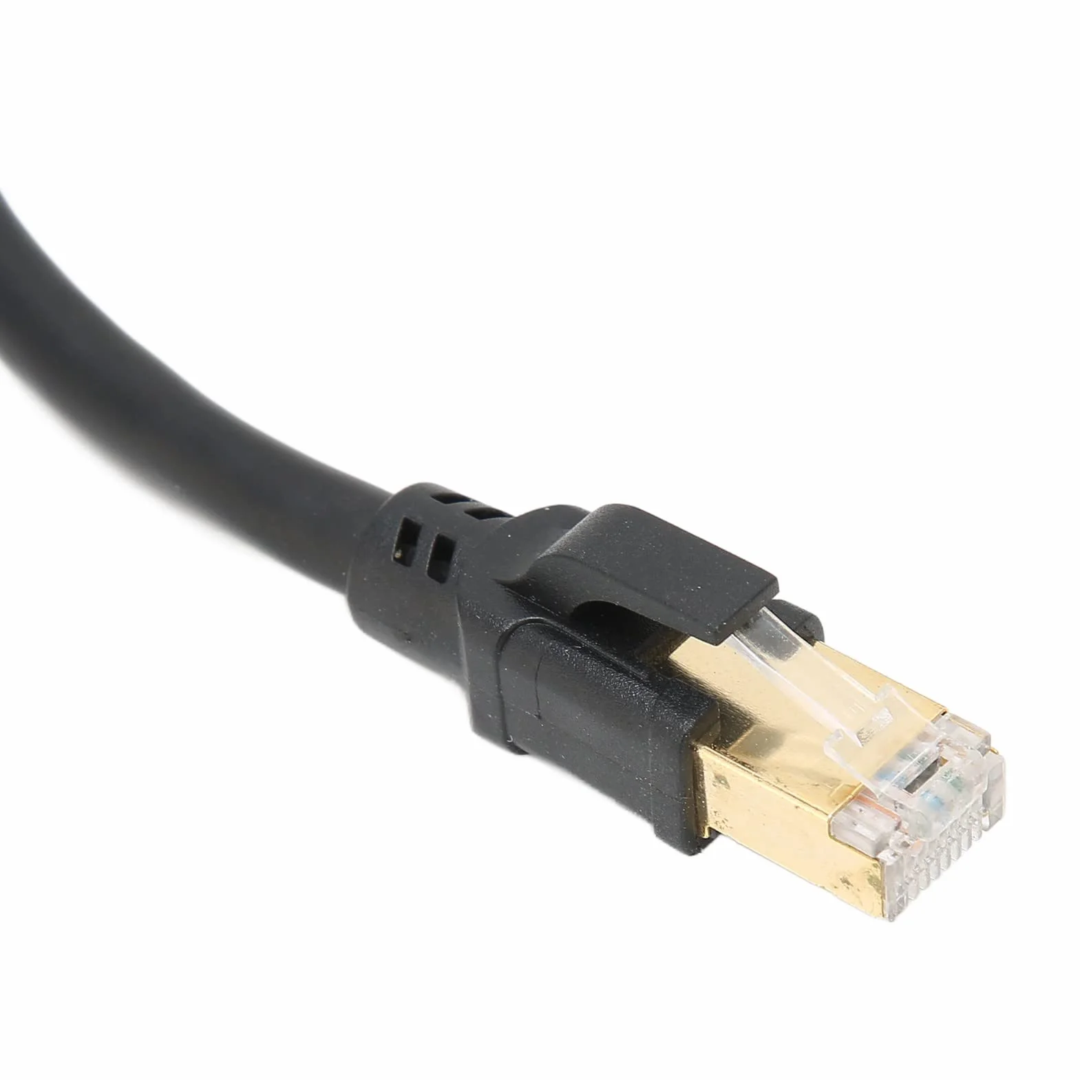 Rozdzielacz RJ45, Rozgałęźnik Sieci RJ45 od 1 do 2 Portów Ethernet, Rozdzielacz Kabla Sieciowego CAT8 do Domowego Biura