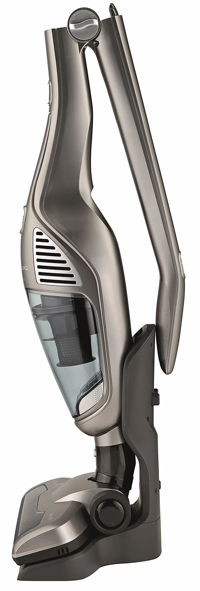 Grundig VCH9832 Odkurzacz Akumulatorowy 2w1, Tworzywo Sztuczne, 115 W, 0,5 L, Szary