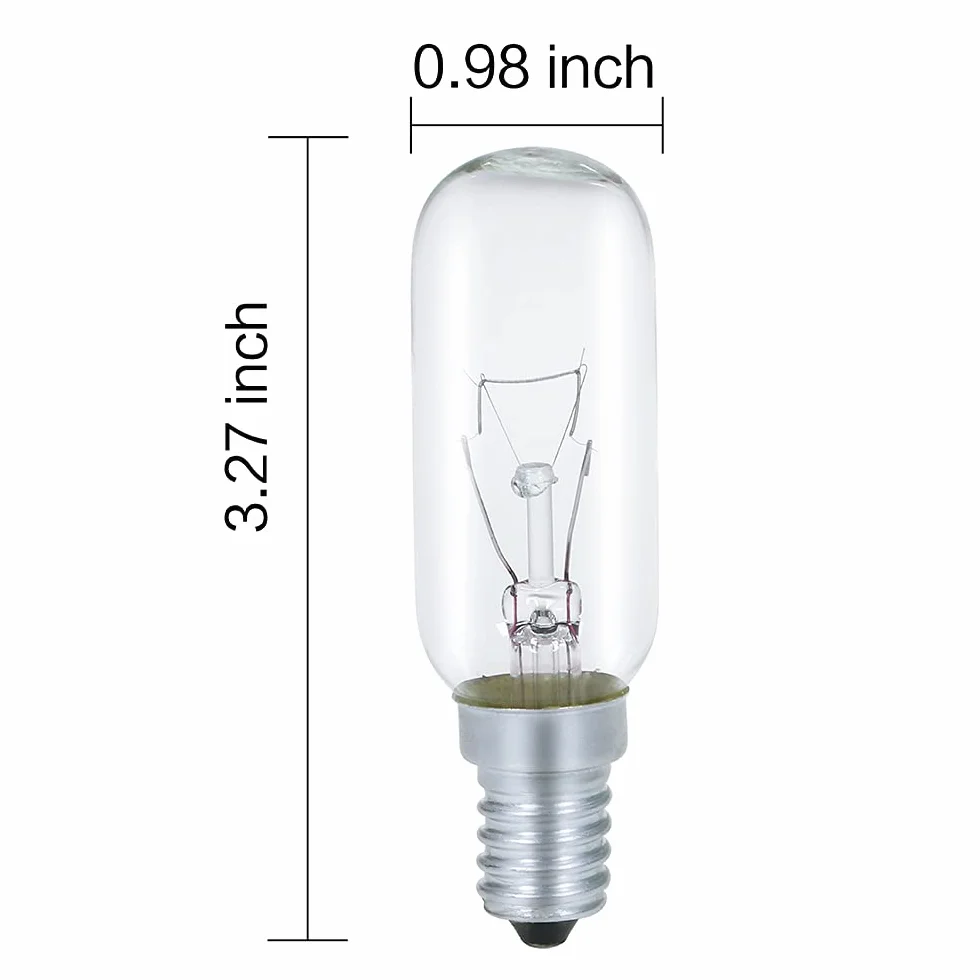 Żarówka wyciągowa E14 40W T25 230V 2700K ściemnialna 2 szt.