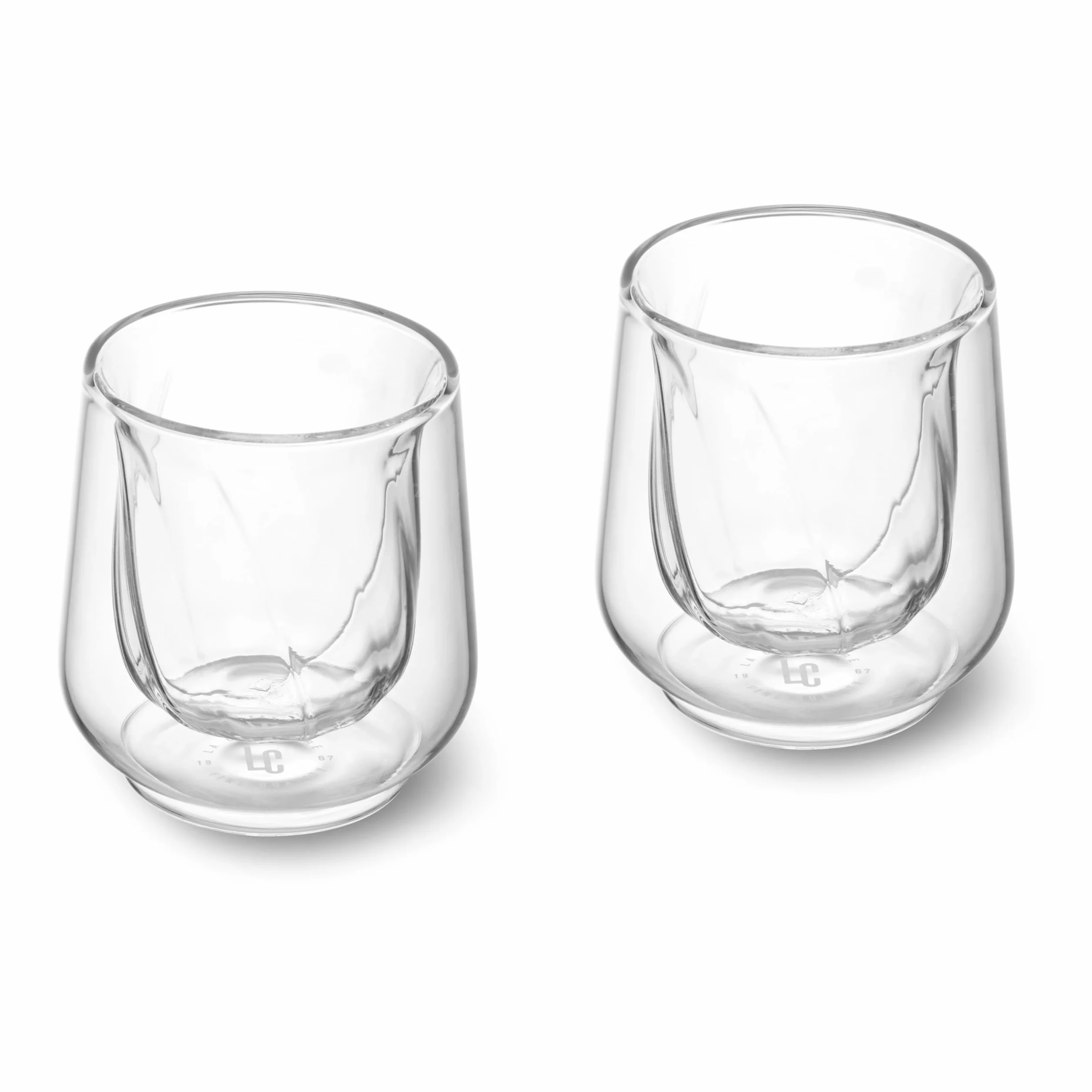 La Cafetière Siena 2-częściowy zestaw szklanek Cortado z podwójnymi ściankami 135 ml