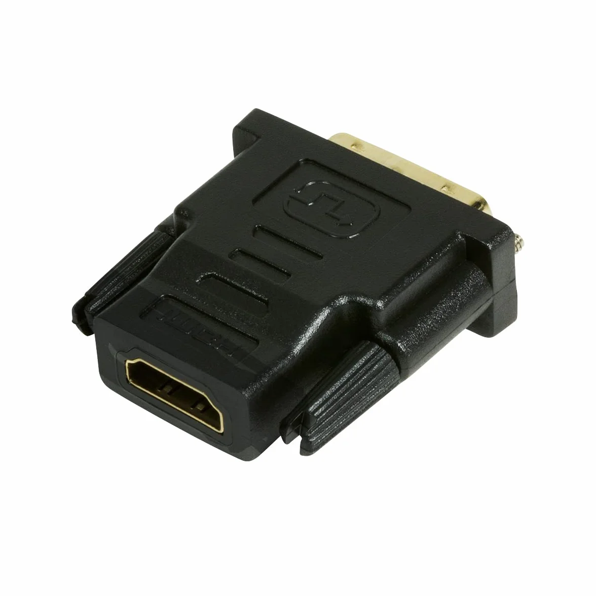 LogiLink Adapter cyfrowy HDMI do DVI-D (DVI Dual Link 24+1), obsługuje wszystkie standardy HDTV i HD ready standardy, 1 sztuka