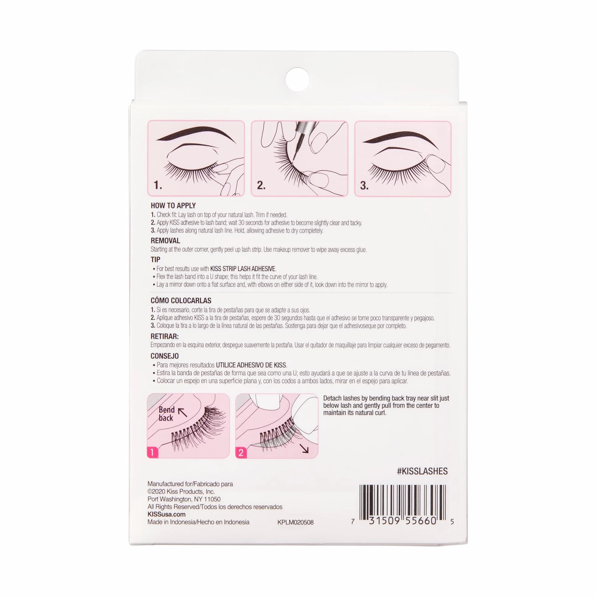 Kiss Products nr 05 Ever EZ Lashes, 10 Count