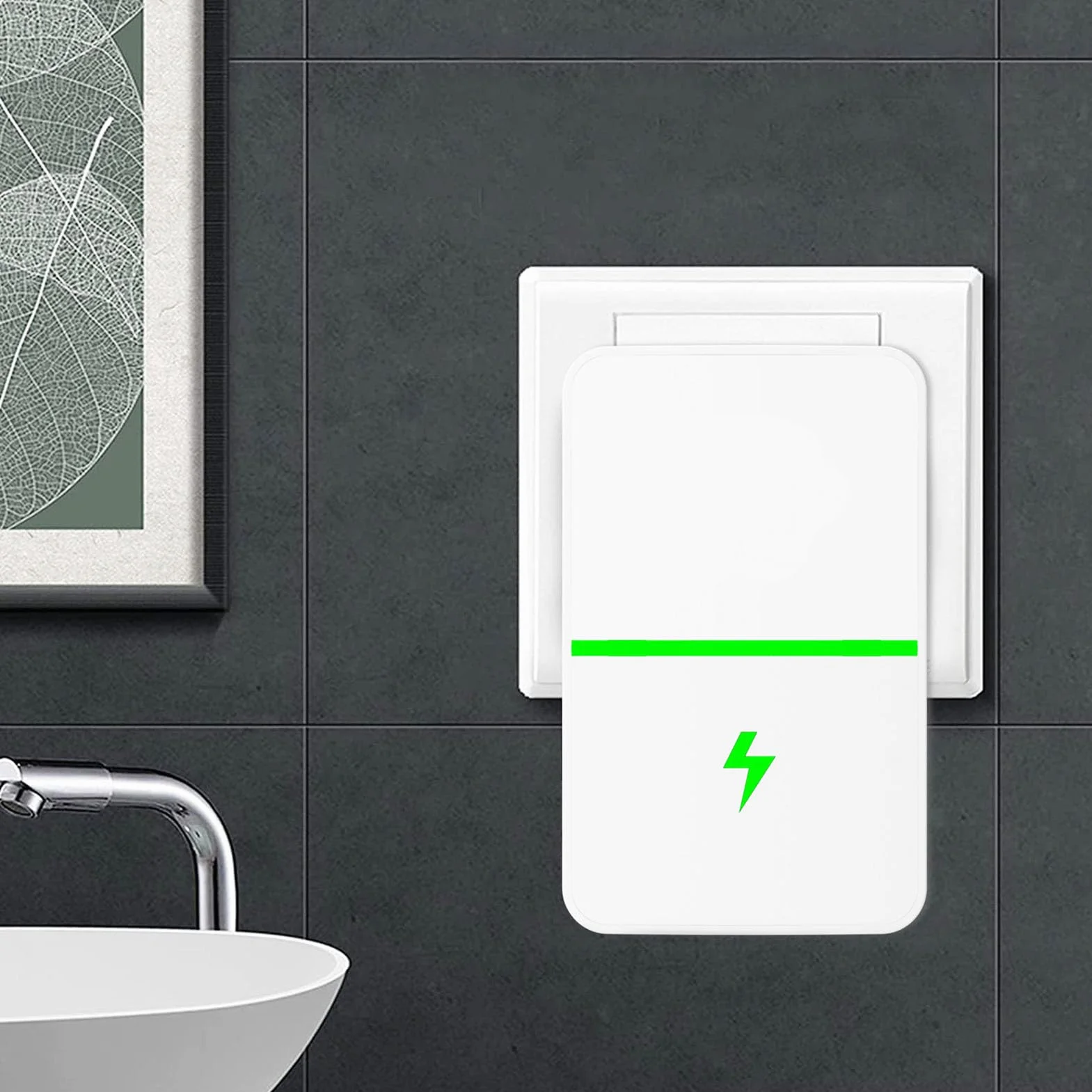 3 szt. Urządzenie Oszczędzające energię, Urządzenie Oszczędzające energię Stop Watt Oszczędzanie Energii Skrzynka Oszczędzania Energii Urządzenie Oszczędzające (Wtyczka UE