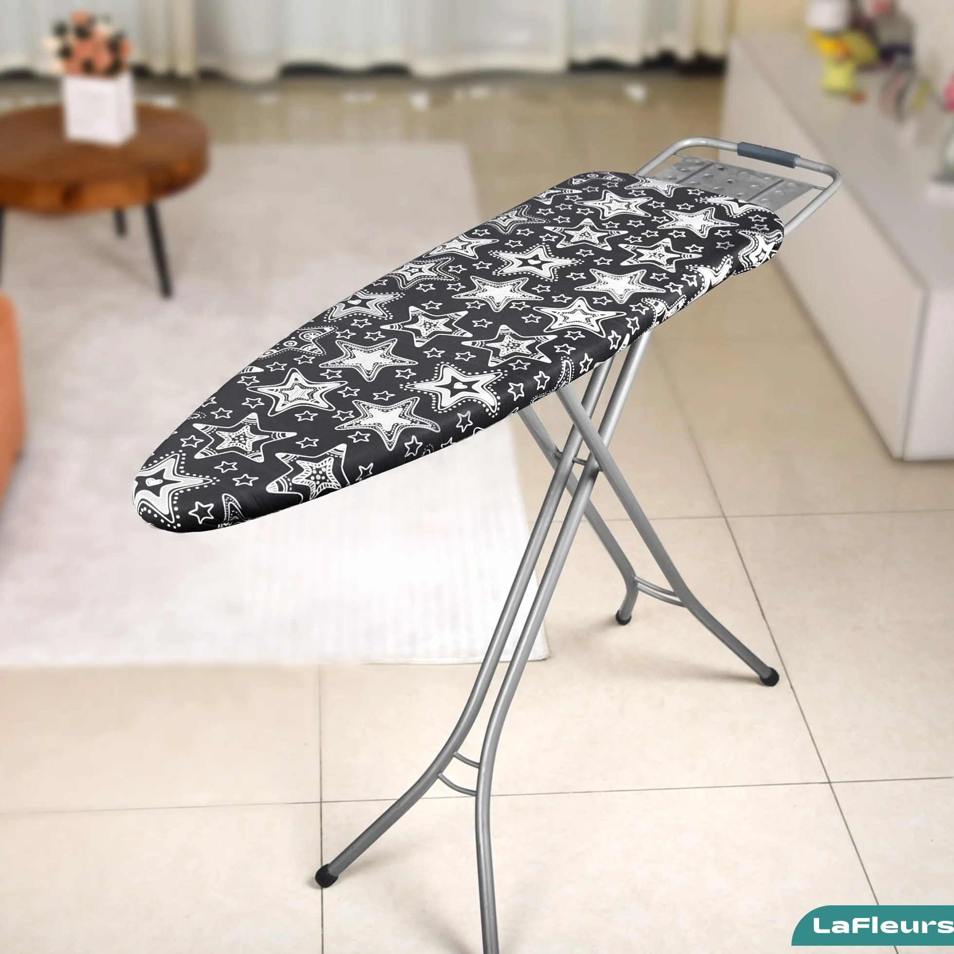 Pokrowiec na deskę do prasowania 120 x 40 cm bawełniany regulowany uniwersalny