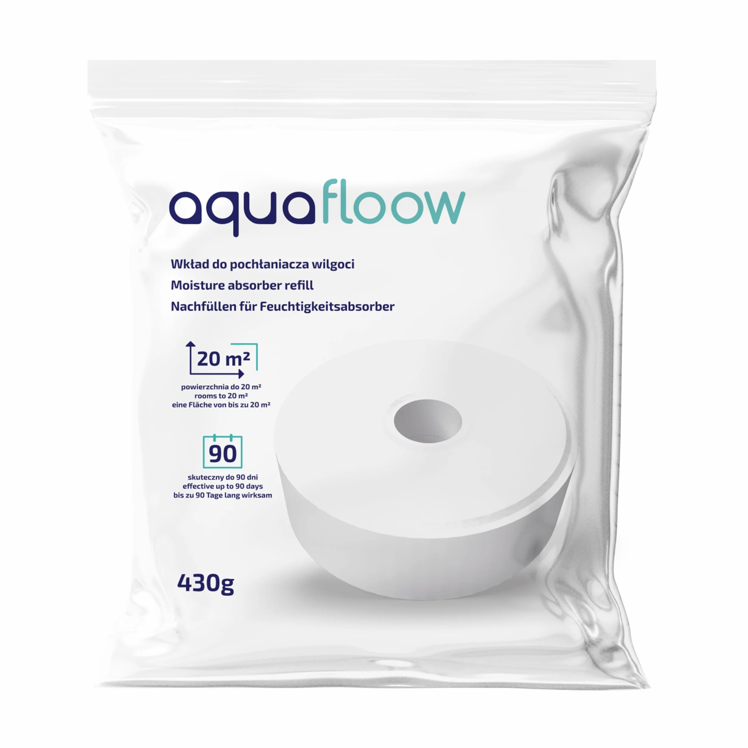 Aquafloow Tabletki uzupełniające do osuszacza AERO 360°, 4 sztuki