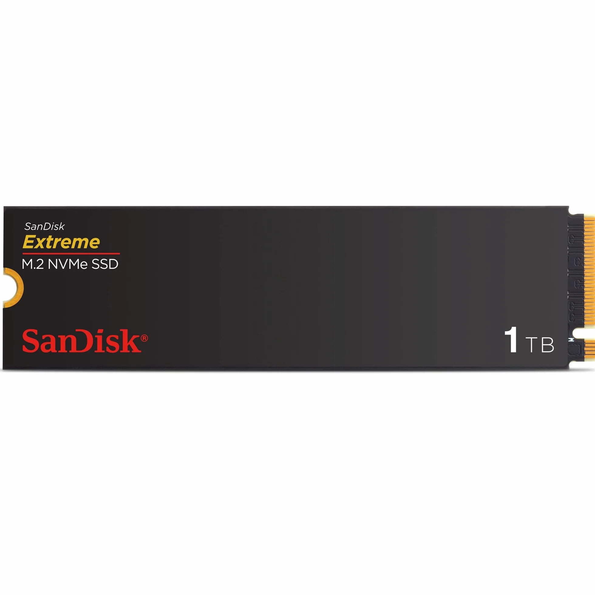 SanDisk Extreme 1TB M.2 NVMe SSD, wewnętrzny dysk SSD, PCIe Gen4, prędkość odczytu do 5150 MB/s, M.2 2280, technologia nCache, 5 lat