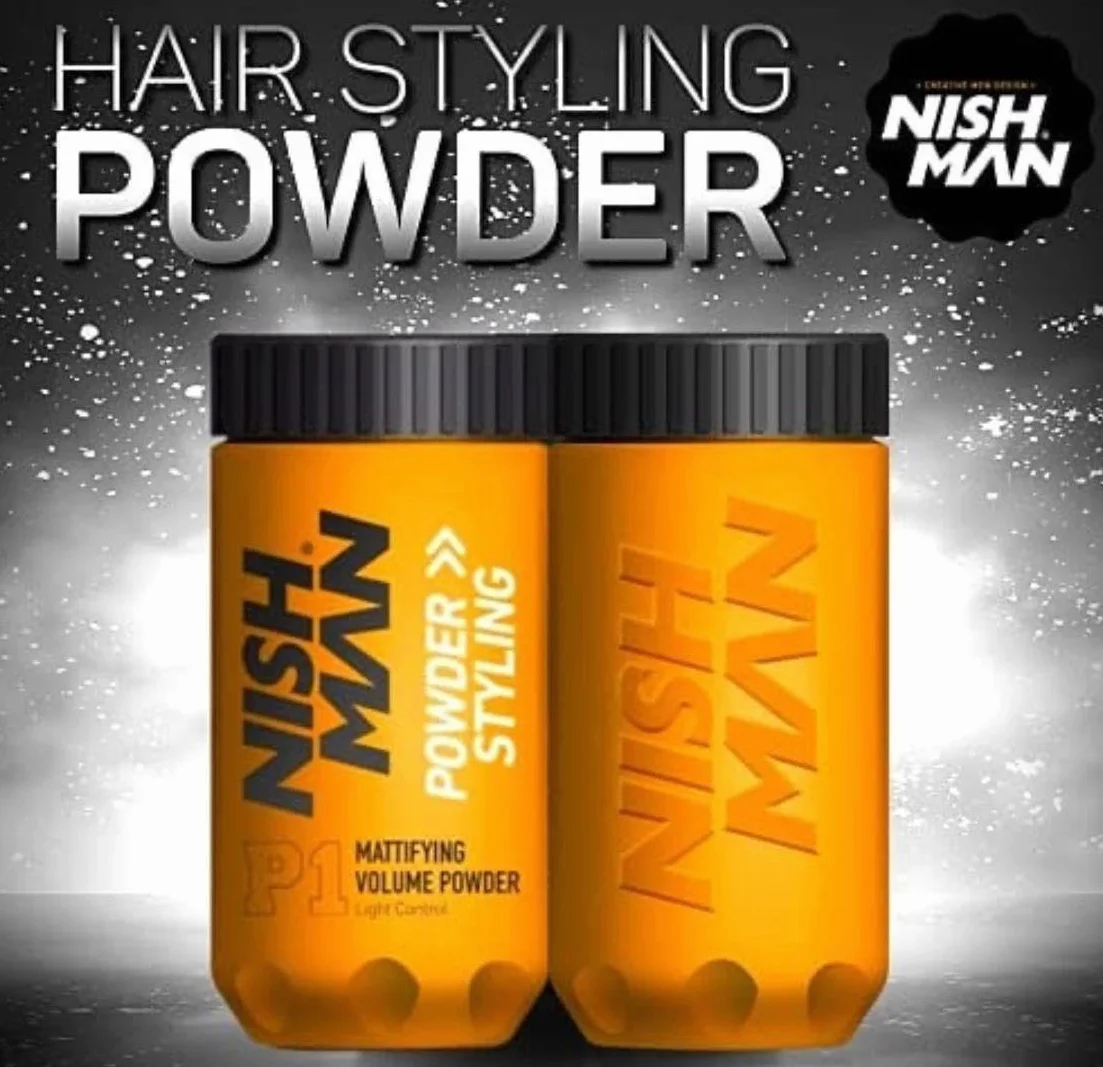 NISHMAN Puder do Stylizacji Włosów P1 - Mattifying Volume Light Control 20g