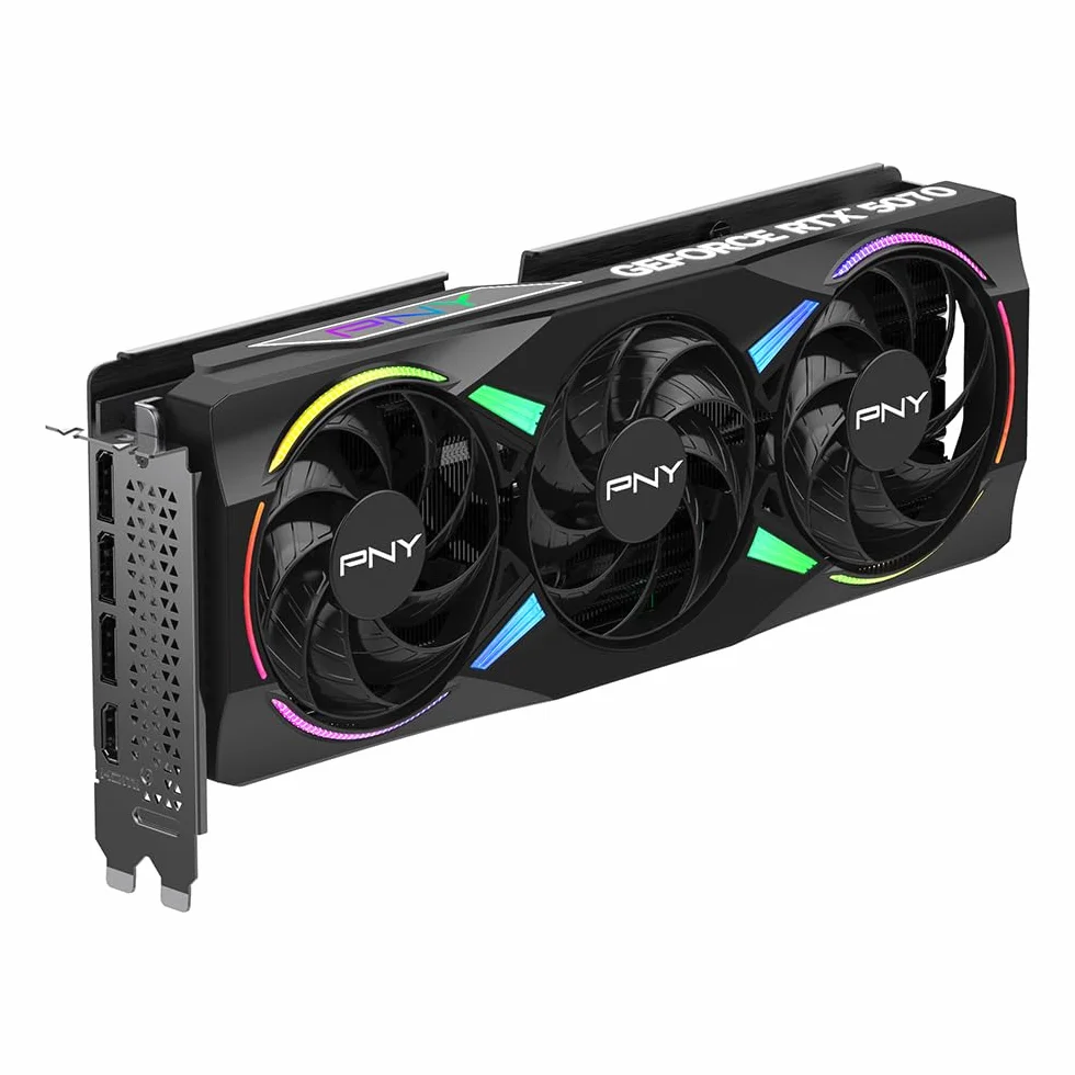PNY Karta graficzna GeForce RTX™ 5070 12GB ARGB OC DLSS 4