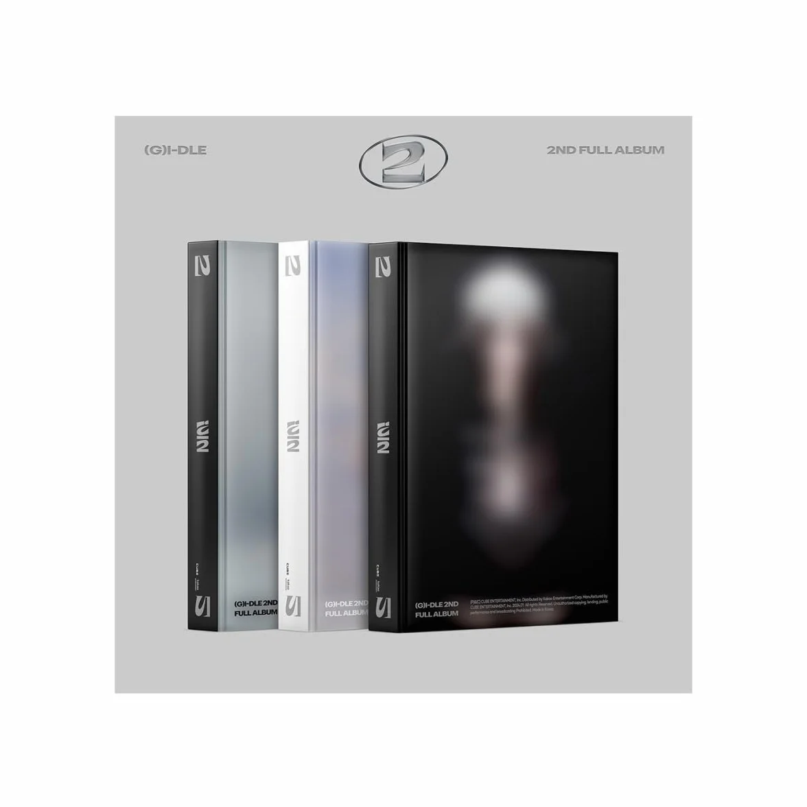 (G)I-DLE Dreamus 2nd Full Album CD składany plakat