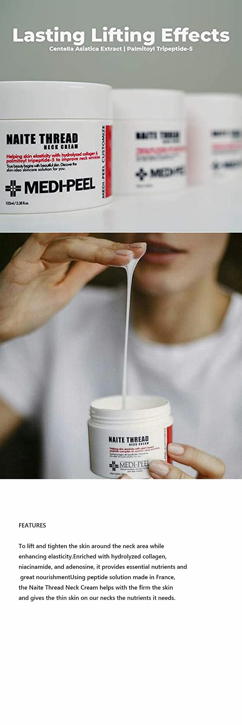 MEDI-PEEL Naite Thread Neck Cream 100 ml