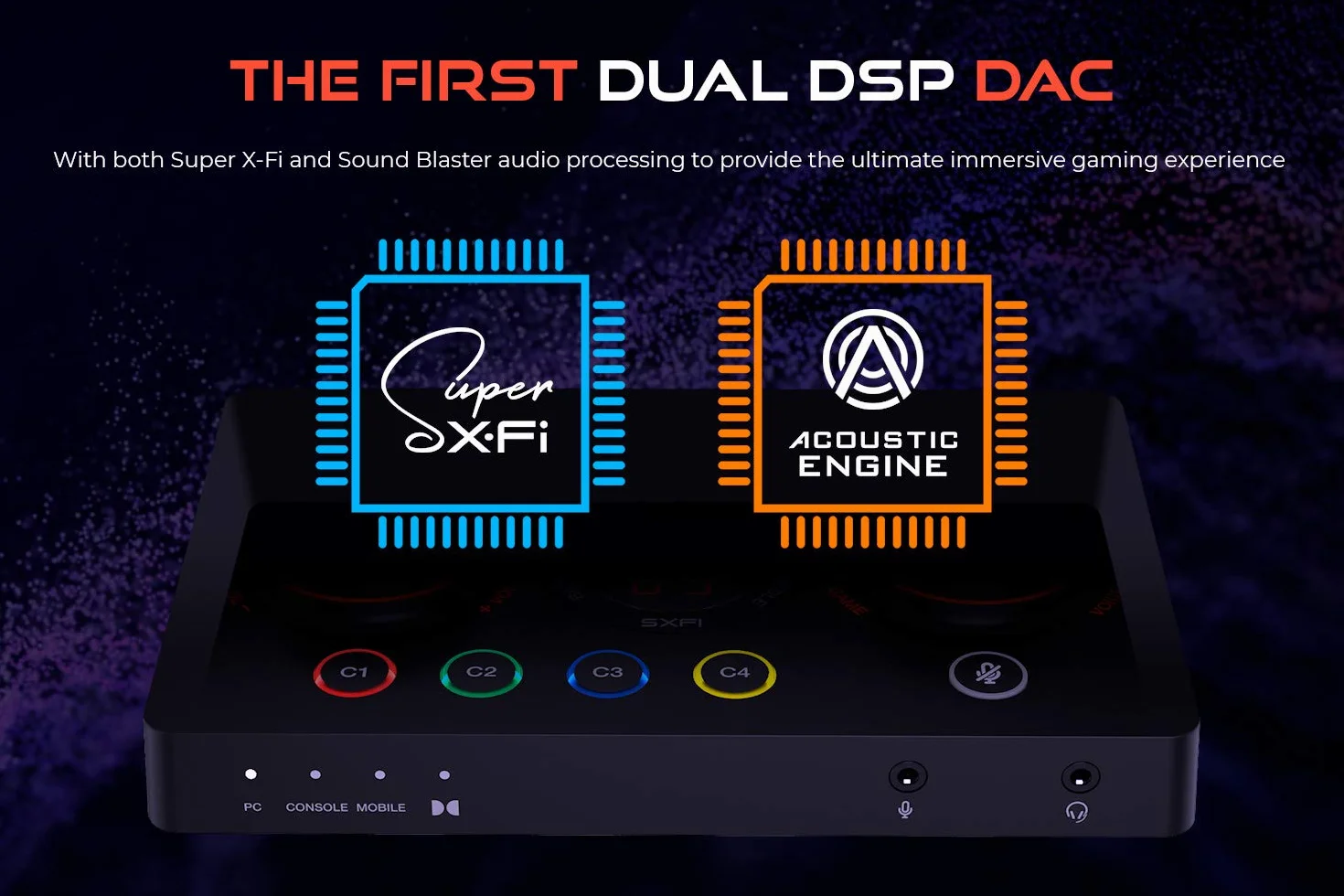 Creative - Karta dźwiękowa Sound Blaster GC7 Next Gen Gaming USB