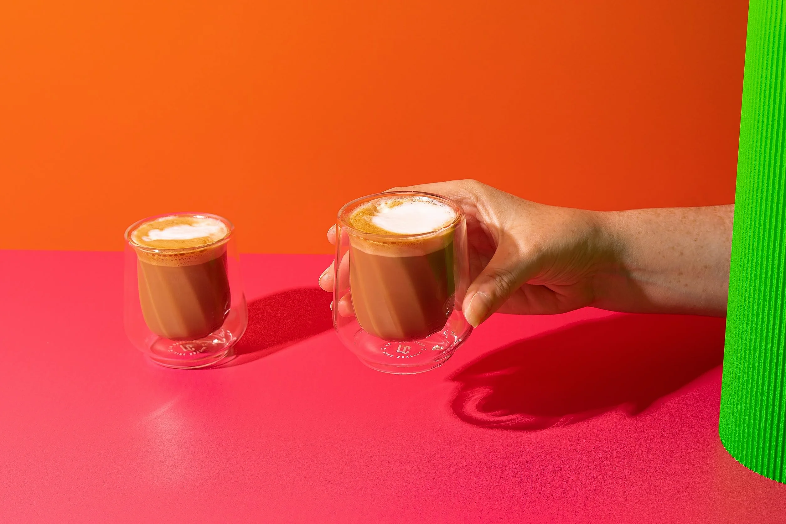 La Cafetière Siena 2-częściowy zestaw szklanek Cortado z podwójnymi ściankami 135 ml
