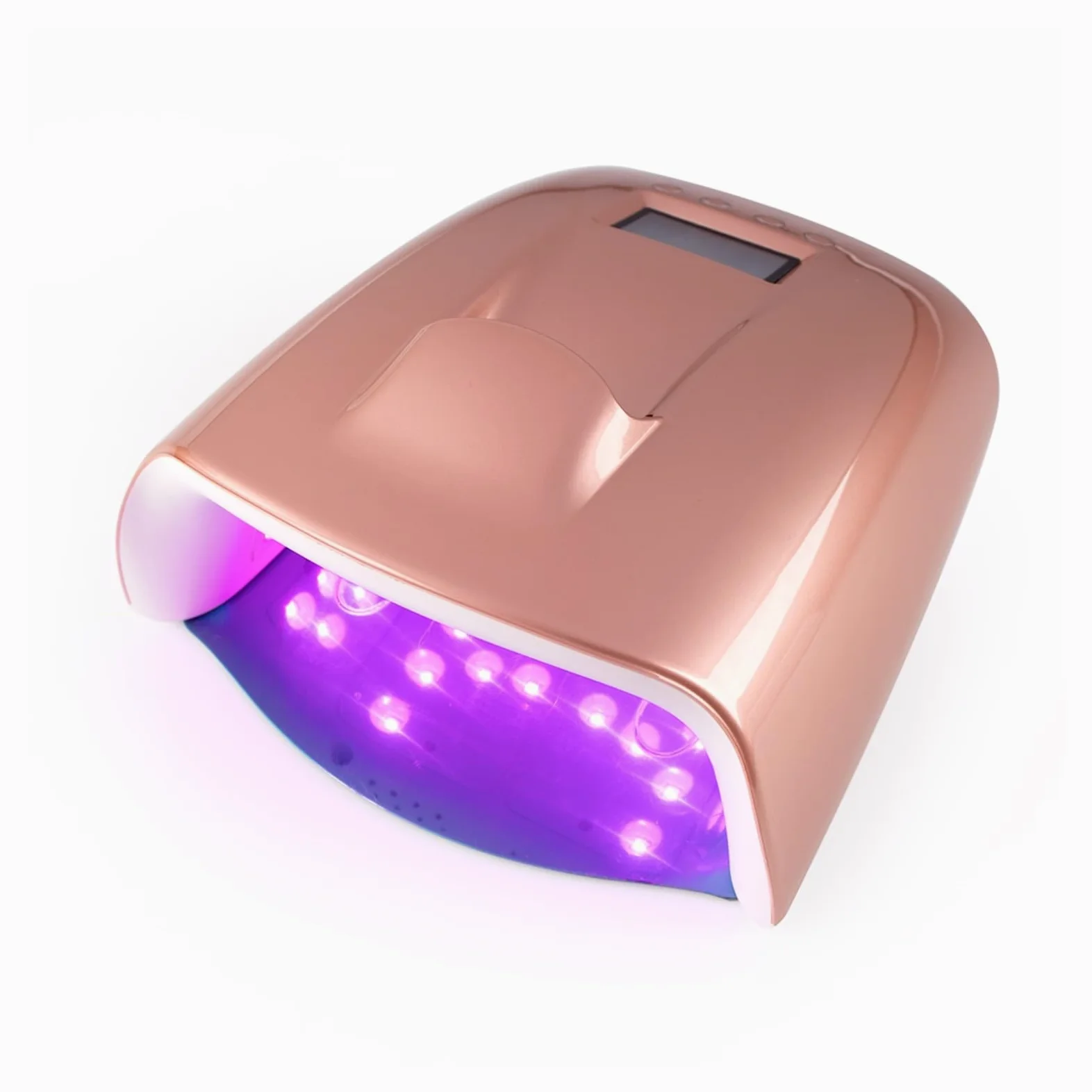 Lampa LED UV do paznokci Lampa LED UV do paznokci Bezprzewodowa CZERWONA lampa Bezprzewodowa 60 W Lampa LED UV do paznokci do utwardzania lakieru żelowego Bezprzewodowa z baterią litową 60 W Pro Light