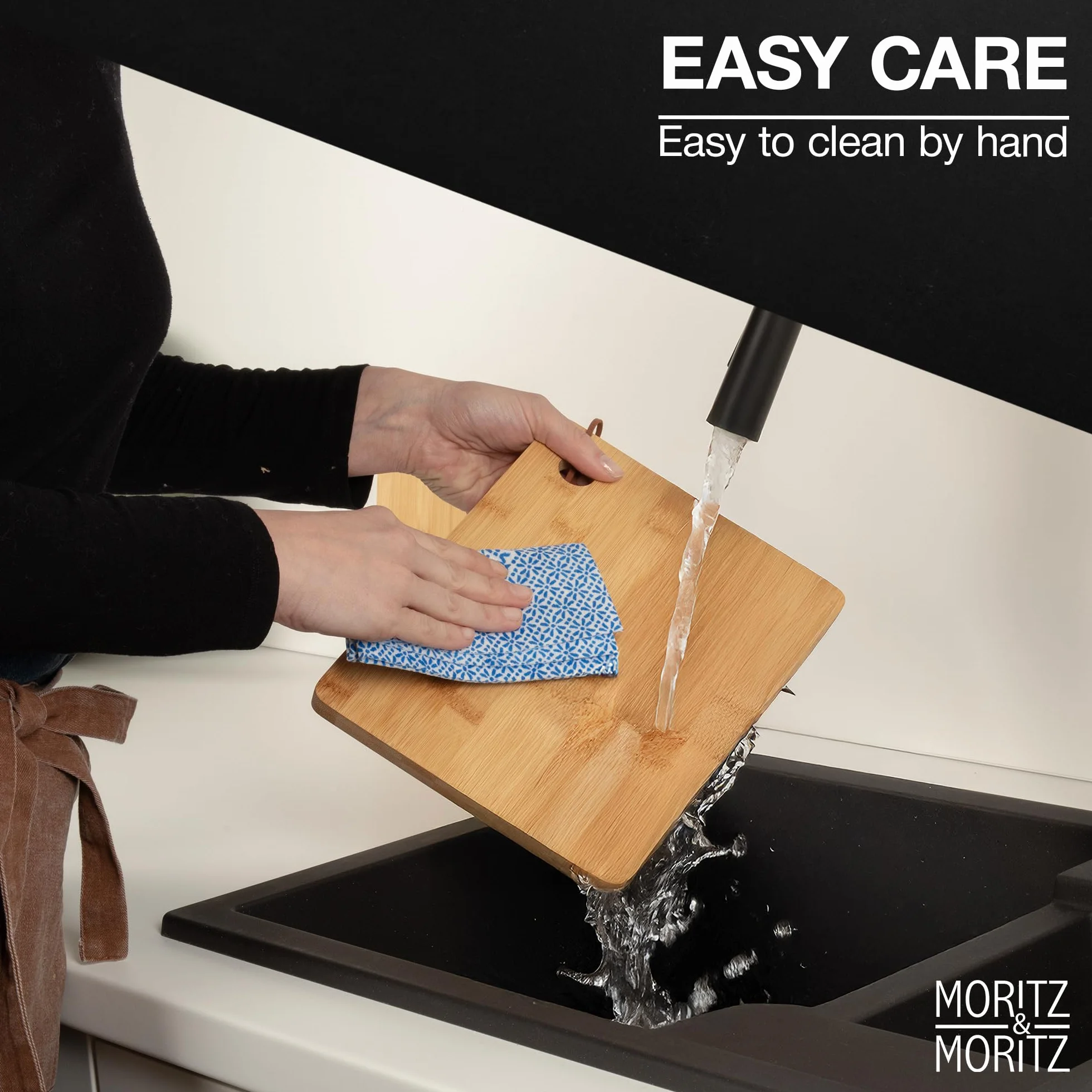 Moritz & Moritz bambusowe deski do krojenia zestaw 3 sztuk 33x22 28x22 22x15 cm