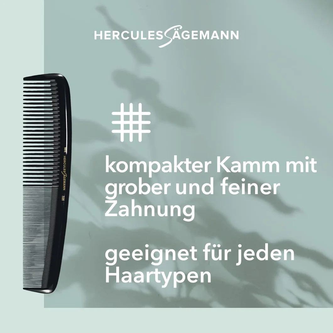 Hercules Sägemann 664/326 grzebień damski 20 cm, 39 g