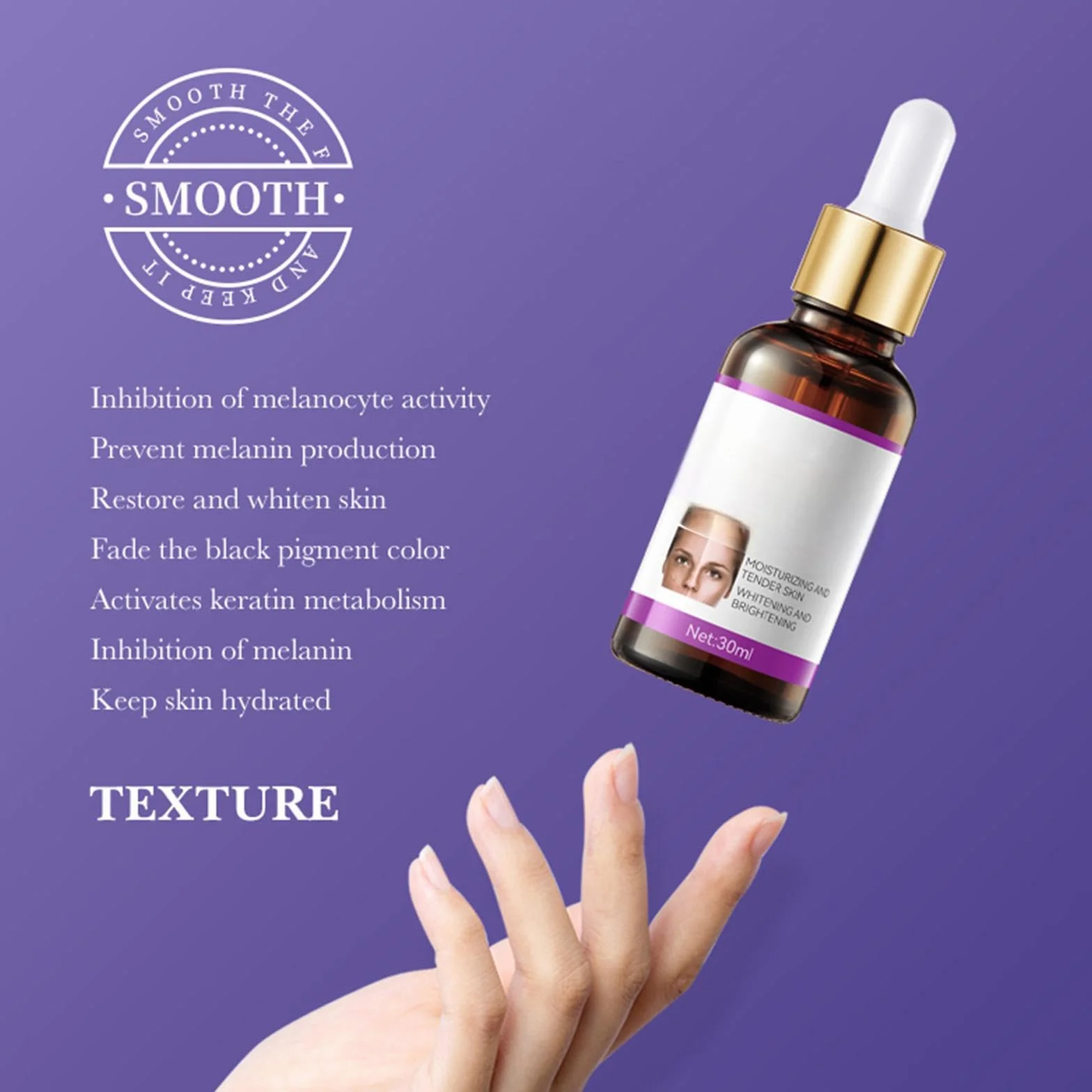2 szt. x 30 ml niacynamidowe serum do twarzy, kwas hialuronowy przeciwzmarszczkowy, przeciwstarzeniowe i przeciwstarzeniowe, idealne jako krem pod oczy i Dermaroller, organiczny, wegański serum7-8