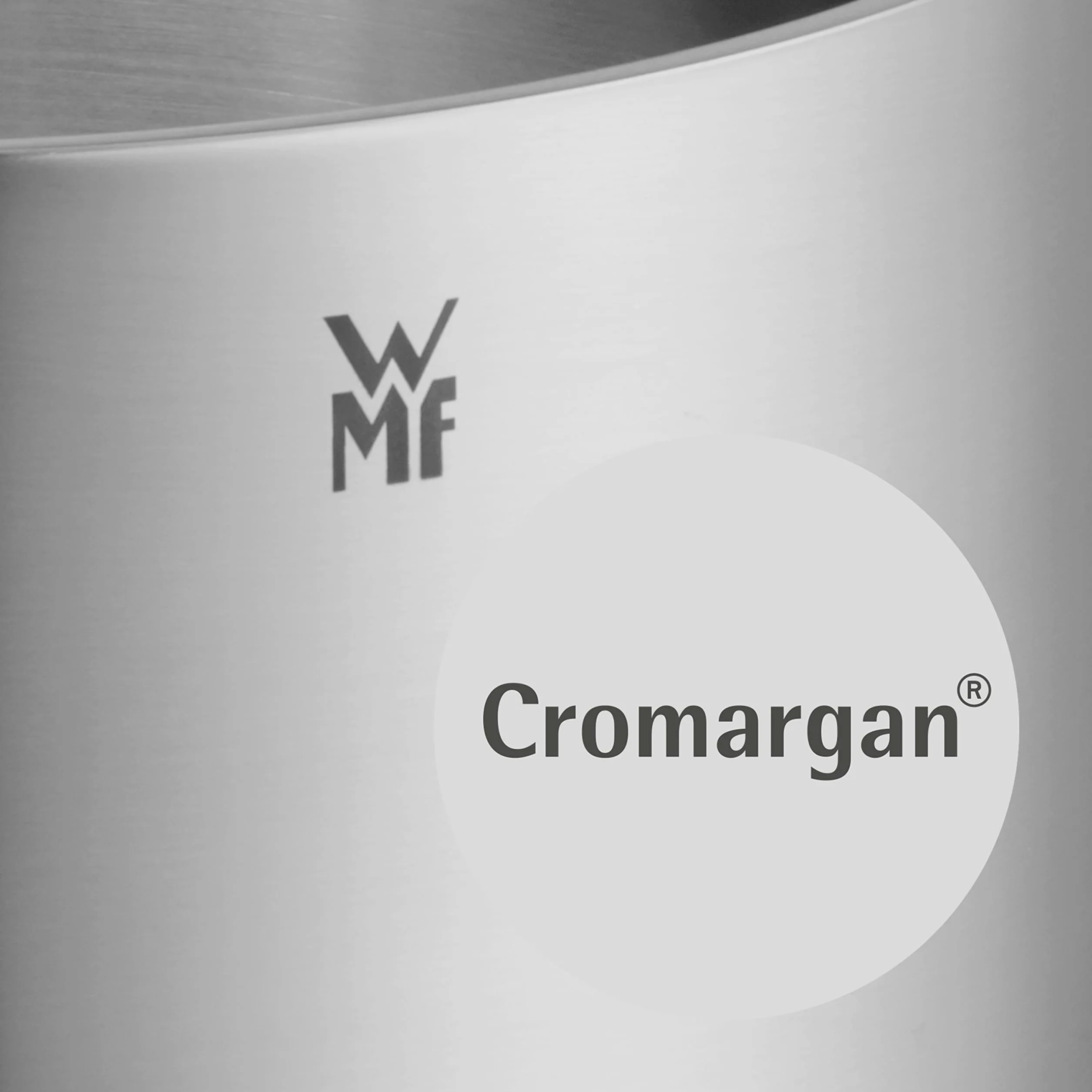 WMF Cromargan garnek do warzyw ze stali nierdzewnej 8,8 l 24 cm TransTherm do kuchenek indukcyjnych