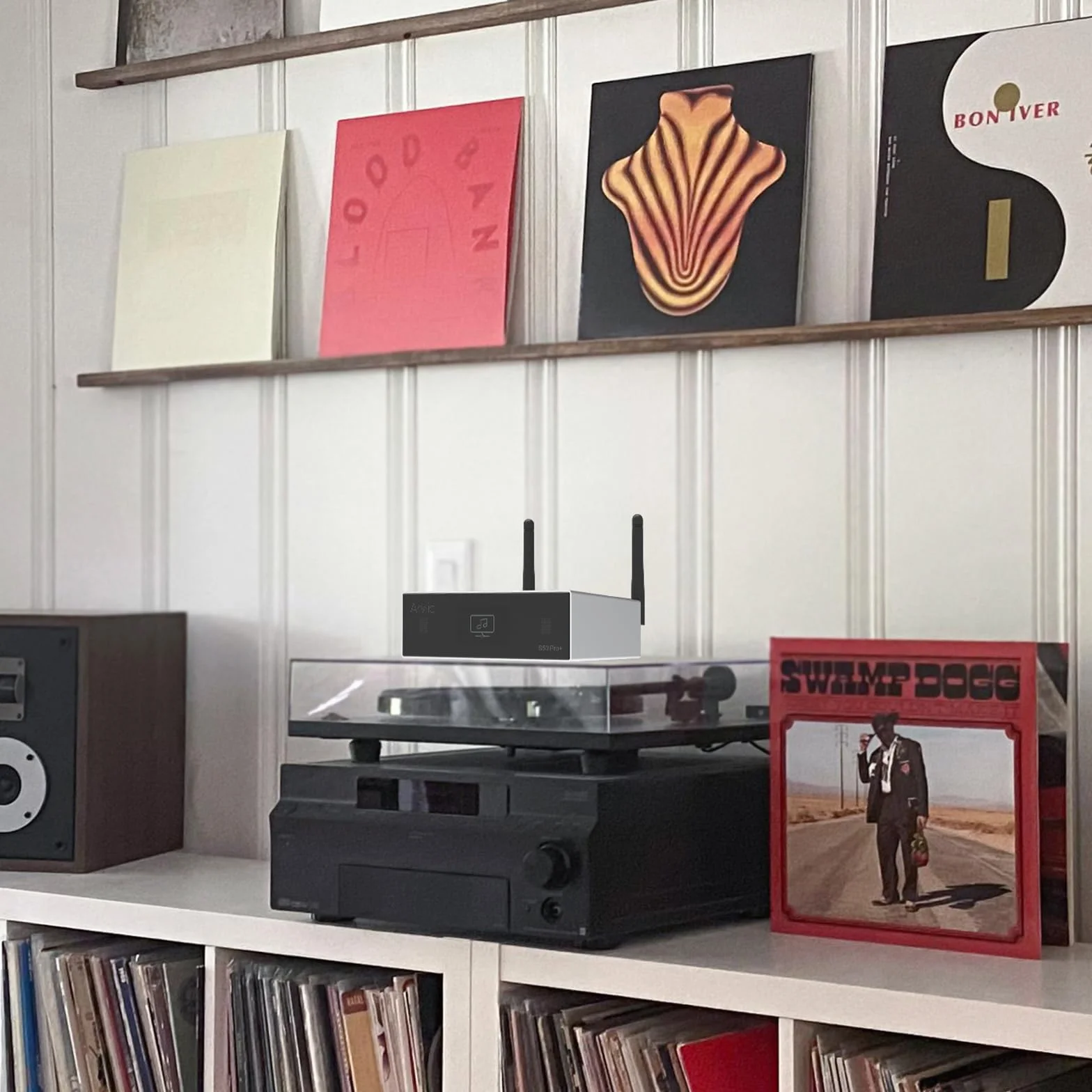 Arylic Up2stream S50 Pro+, odbiornik audio WiFi i Bluetooth, przedwzmacniacz aptX HD z ESS Sabre Dac AKM ADC Multiroom/multizone, odbiornik stereo bezprzewodowy z AirPlay, Spotify, radio internetowe
