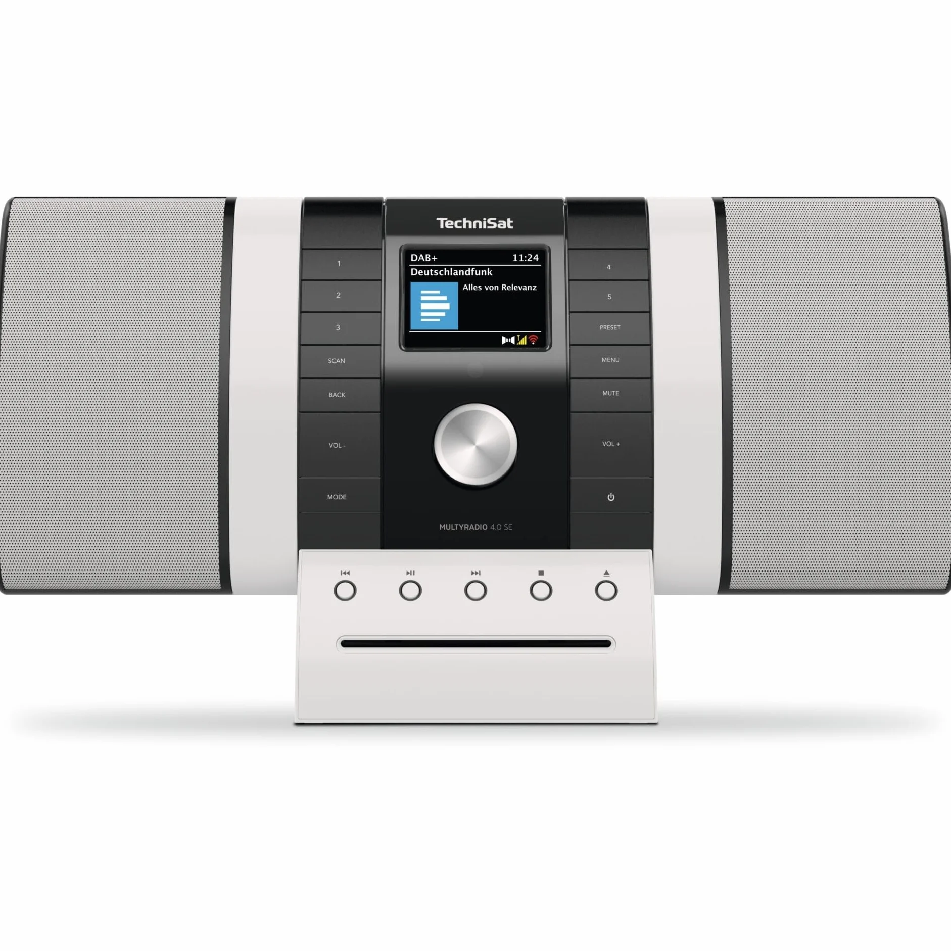 TechniSat MultyRadio 4.0 SE DAB+ UKW Internetradio mit CD-Player Farbdisplay