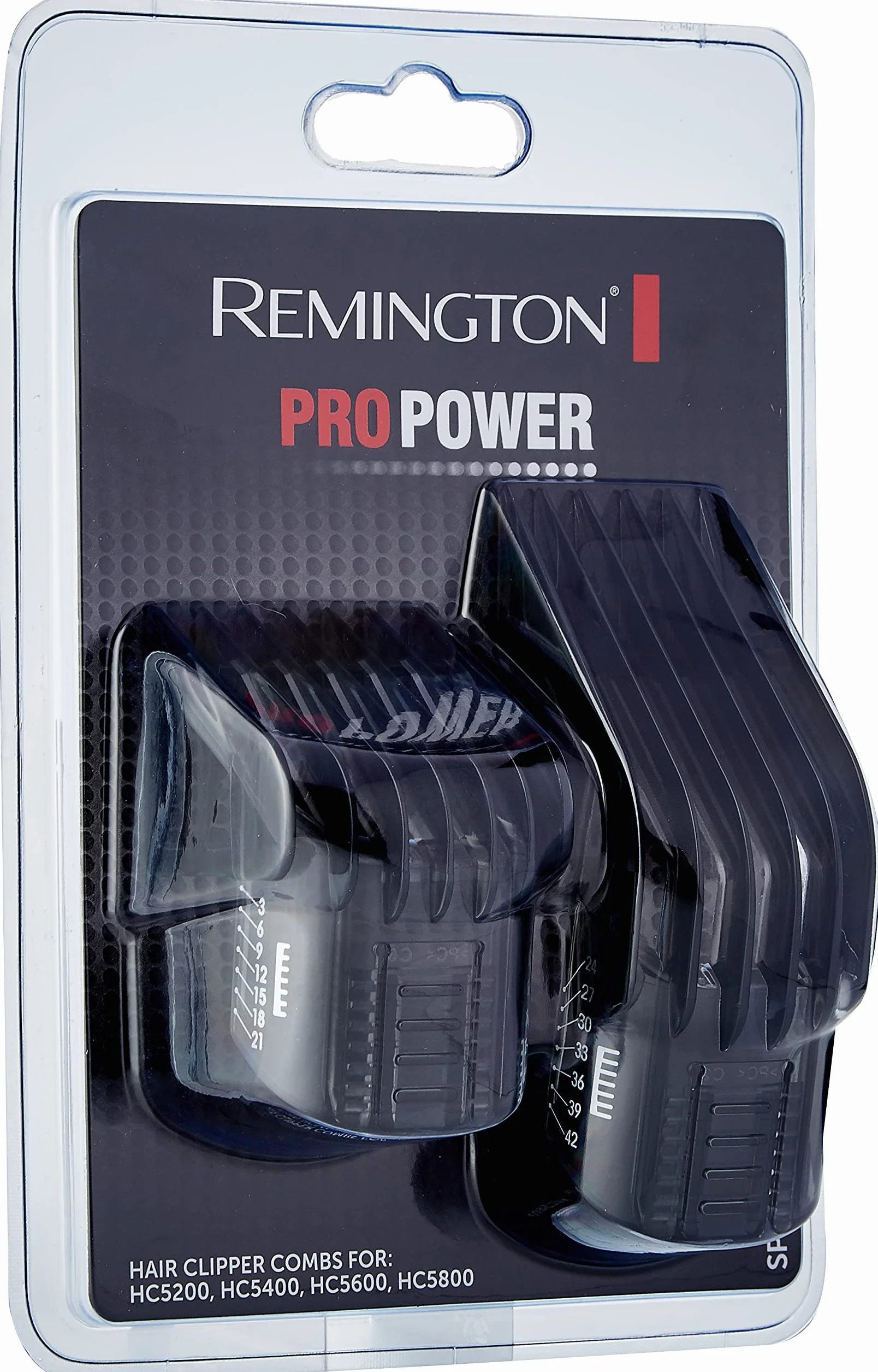 Remington wymienne nasadki (końcówki) do maszynek do strzyżenia HC5200, HC5400, HC5600, HC5800, SP-HC600