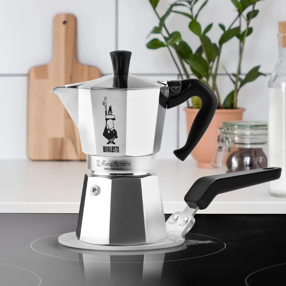 Bialetti Adapter do Płyty Indukcyjnej 13 cm Srebrny Czarny