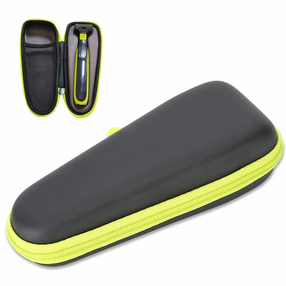 Etui na golarkę, Przenośne Pudełko na golarkę, Przenośne Etui z siateczką na maszynkę elektryczną QP2530/QP2520, Mały Rozmiar, Specjalny materiał PU+EVA, Przenośna Konstrukcja