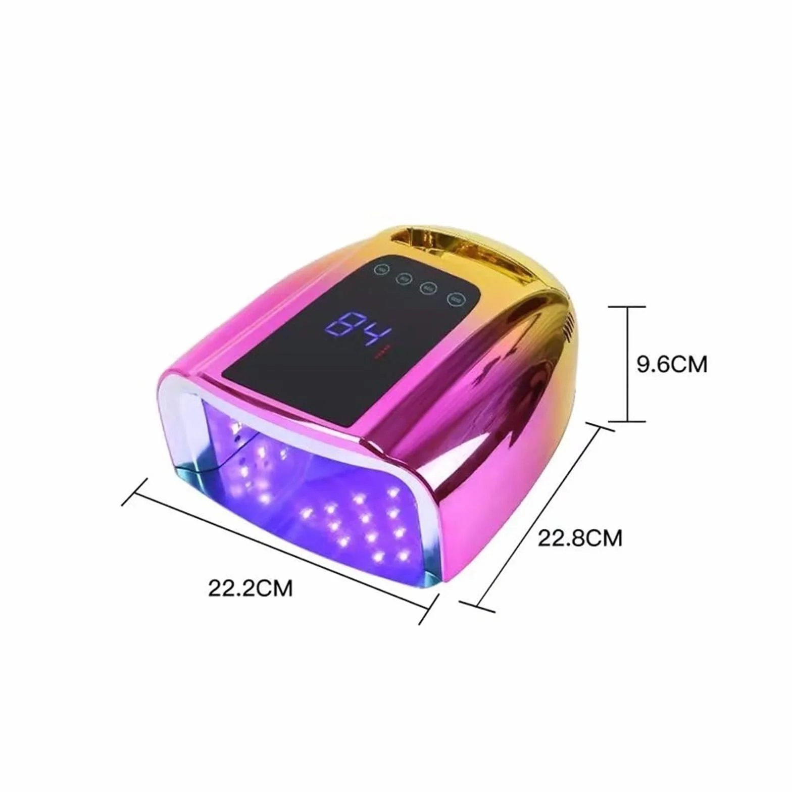 Lampa UV do paznokci, Lampa LED UV do paznokci do paznokci Lampa do suszenia paznokci do żelowych paznokci Manicure Lampa UV do paznokci Suszarka do paznokci Narzędzia(2)