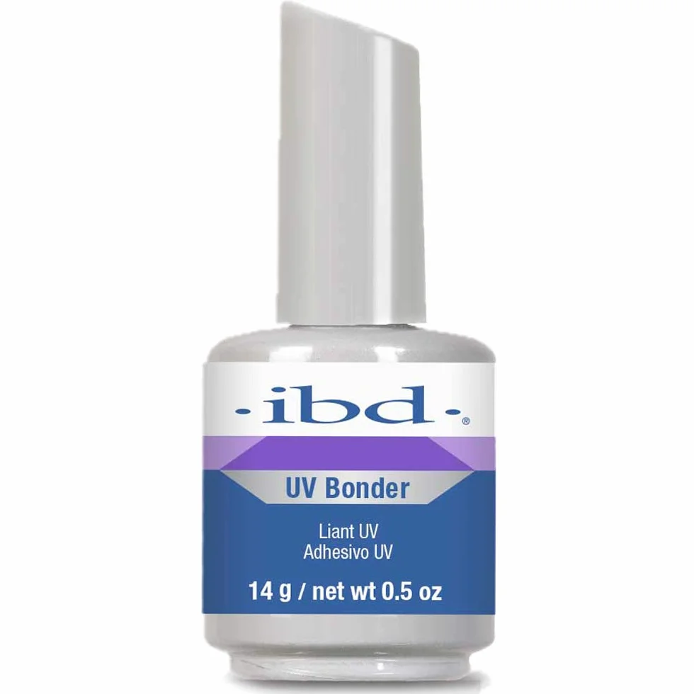 IBD UV Bonder, 14 ml, MADE IN USA, bezkwasowy podkład do paznokci naturalnych, maksymalna przyczepność, żelowy podkład do paznokci akrylowych