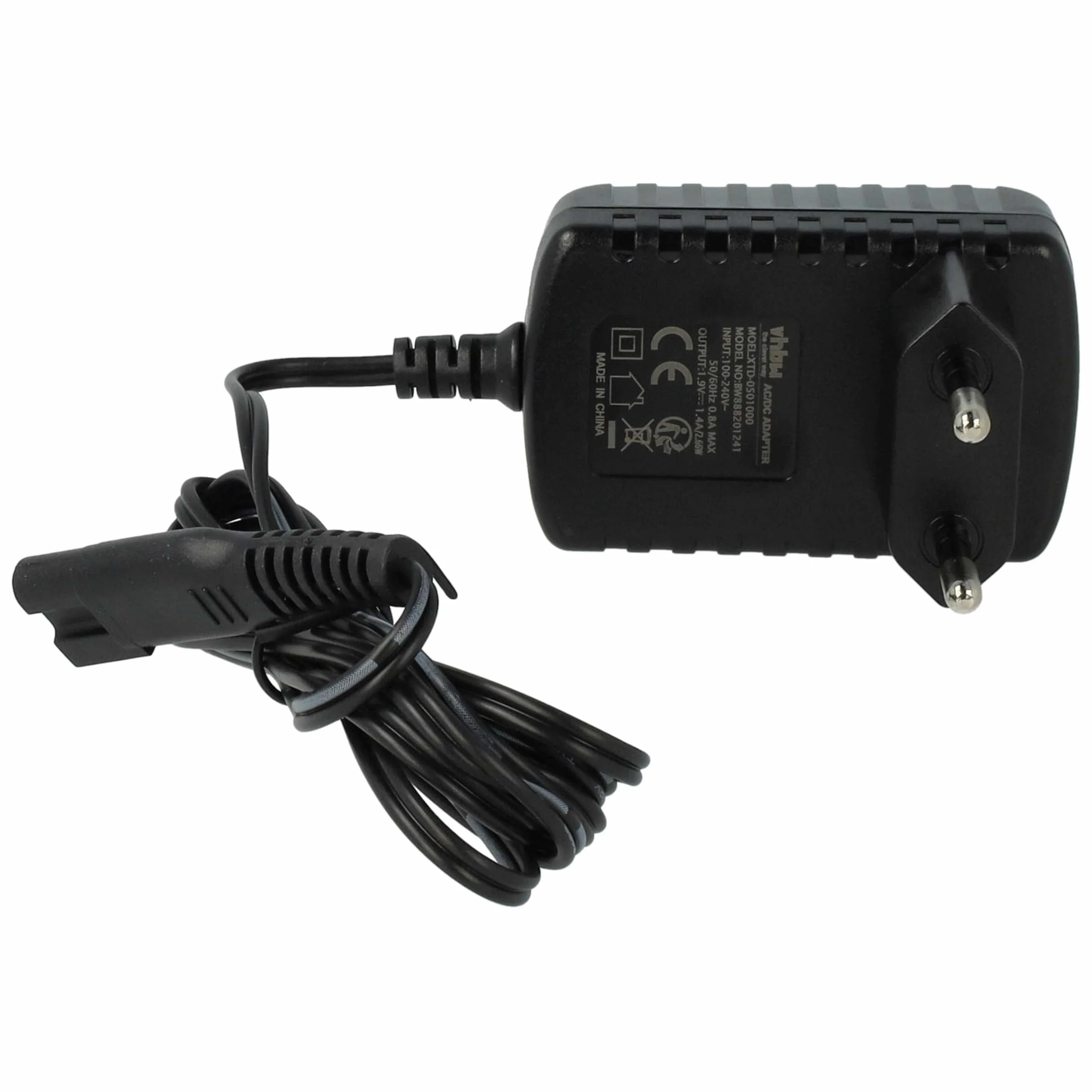 vhbw Zasilacz kompatybilny z Panasonic ER-GB70, ER-GB80, ER-GB60, ER-GC71, ER-GC70, ER-GC51, ER-GC50 golarka, trymer do brody, maszynka do strzyżenia włosów