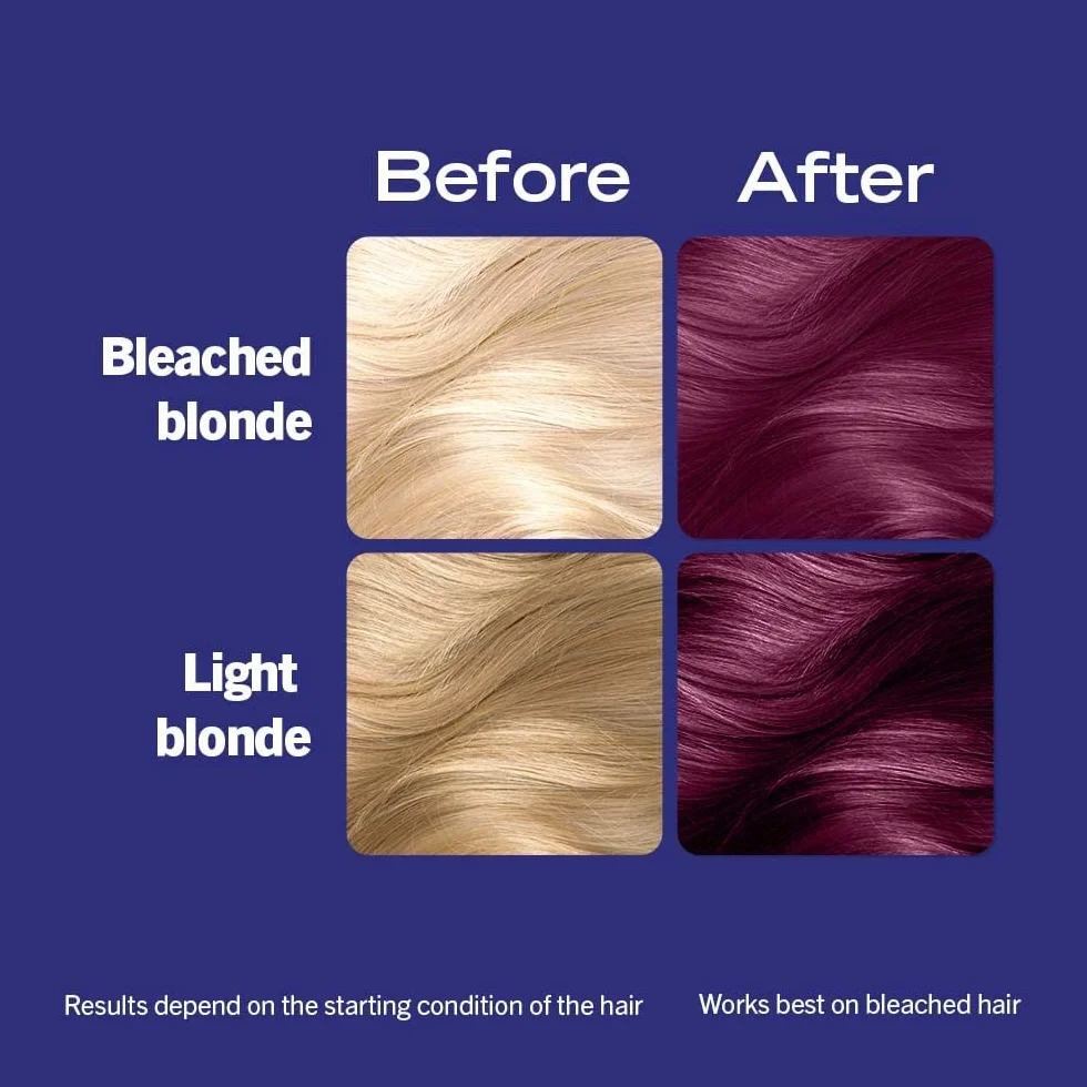 (Ultra Violet) - Schwarzkopf LIVE Colour XXL Luminance L76 Ultra Violet Hair Colour