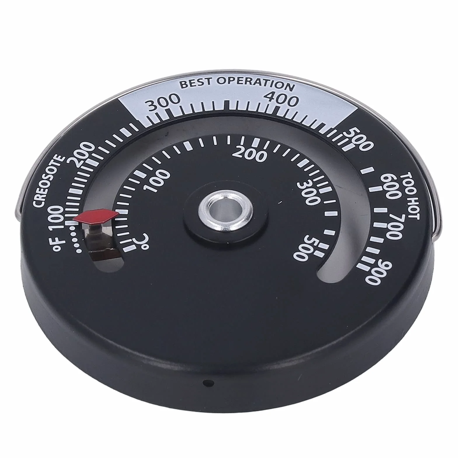 Termometr do Pieca Magnetycznego 0-500°C Tarcza Aluminiowa Wysoka Dokładność