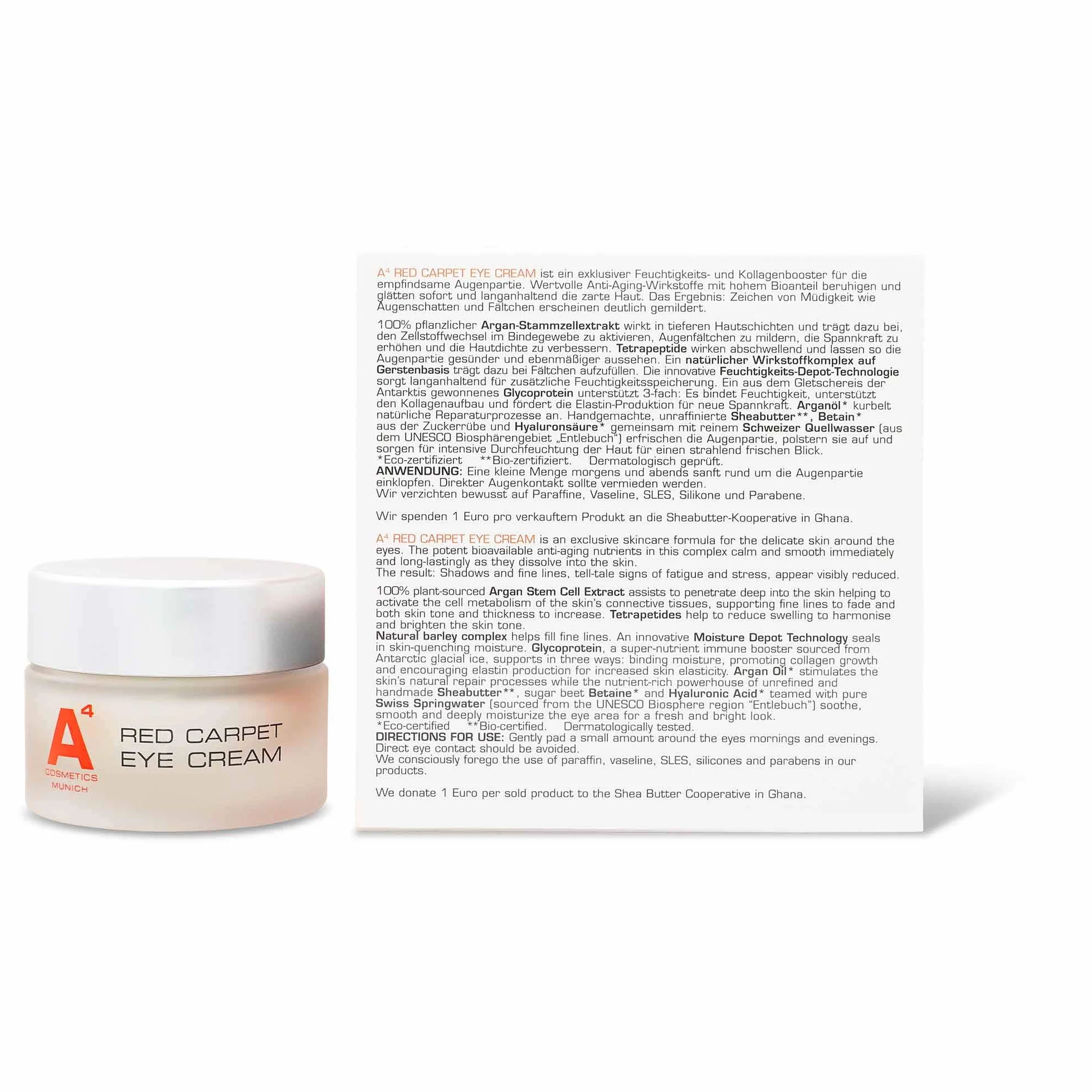 A4 COSMETICS - Red Carpet Krem pod oczy - 15 ml
