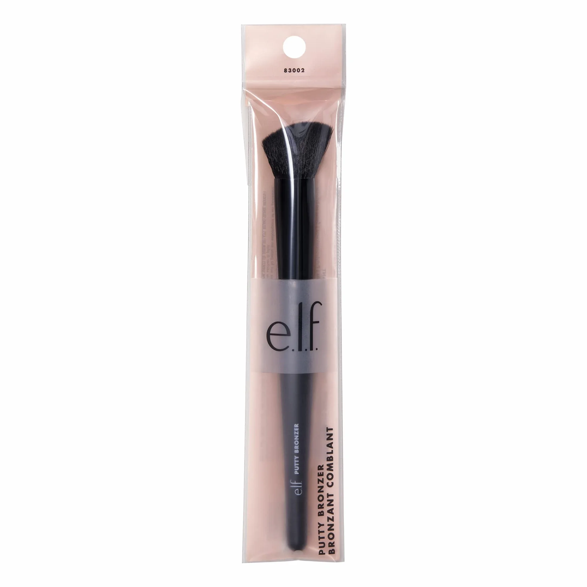 e.l.f. Pędzel do bronzera Putty, kątowy pędzel do makijażu do konturowania