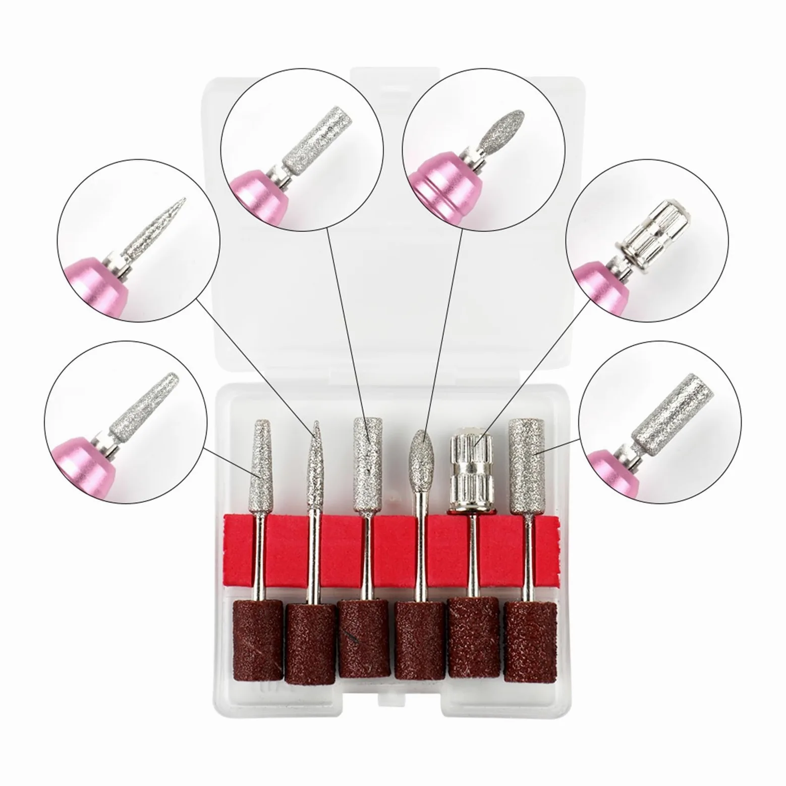 Wiertarka do paznokci, 35000RPM wiertarka do paznokci z wyświetlaczem LCD HD, akumulatorowy mistrz Manicure, przenośna frezarka do użytku domowego(Green)