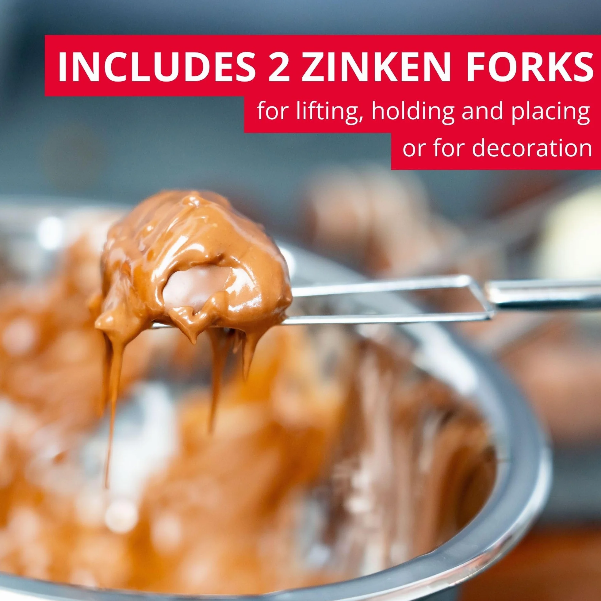 Westmark Zestaw do Czekolady 3-Częściowy, Stal Nierdzewna, Choc Dipping Set