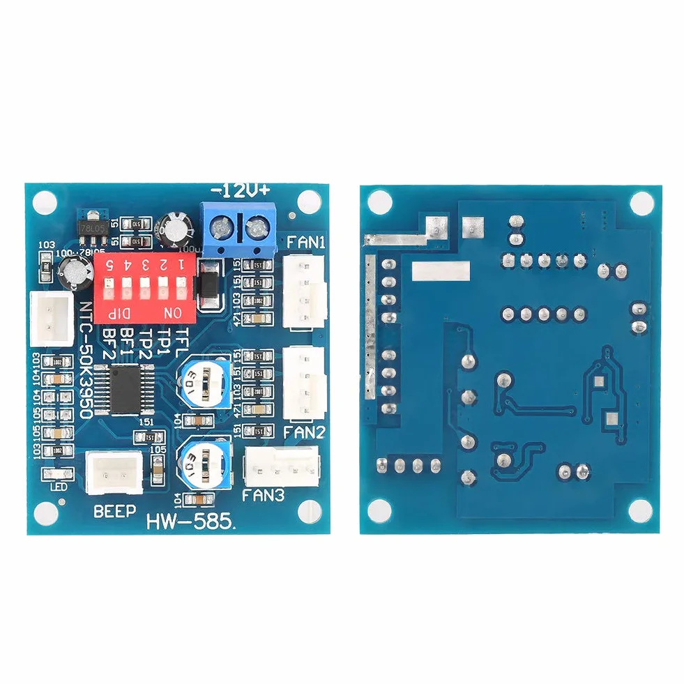 DC 12 V Czteroprzewodowy PWM regulator prędkości wentylatora moduł regulatora prędkości regulowany moduł do PC