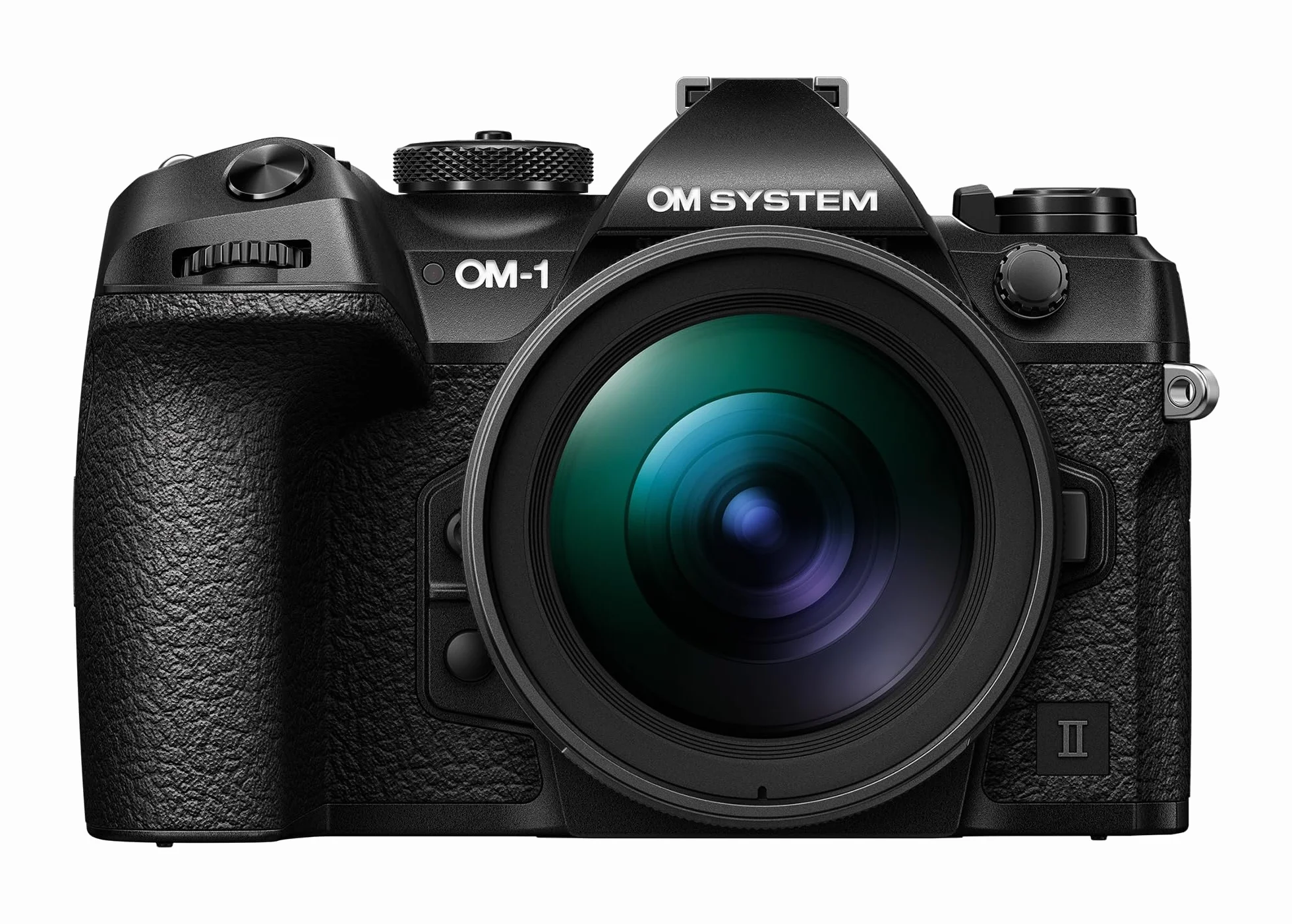 OM SYSTEM OM-1 Mark II Aparat fotograficzny z systemem Micro Four Thirds,matrycą BSI o rozdzielczości 20 MP,5-osiową stabilizacją obrazu, kolor czarny,z obiektywem M.Zuiko Digital 12-40 mm f2.8 PRO II