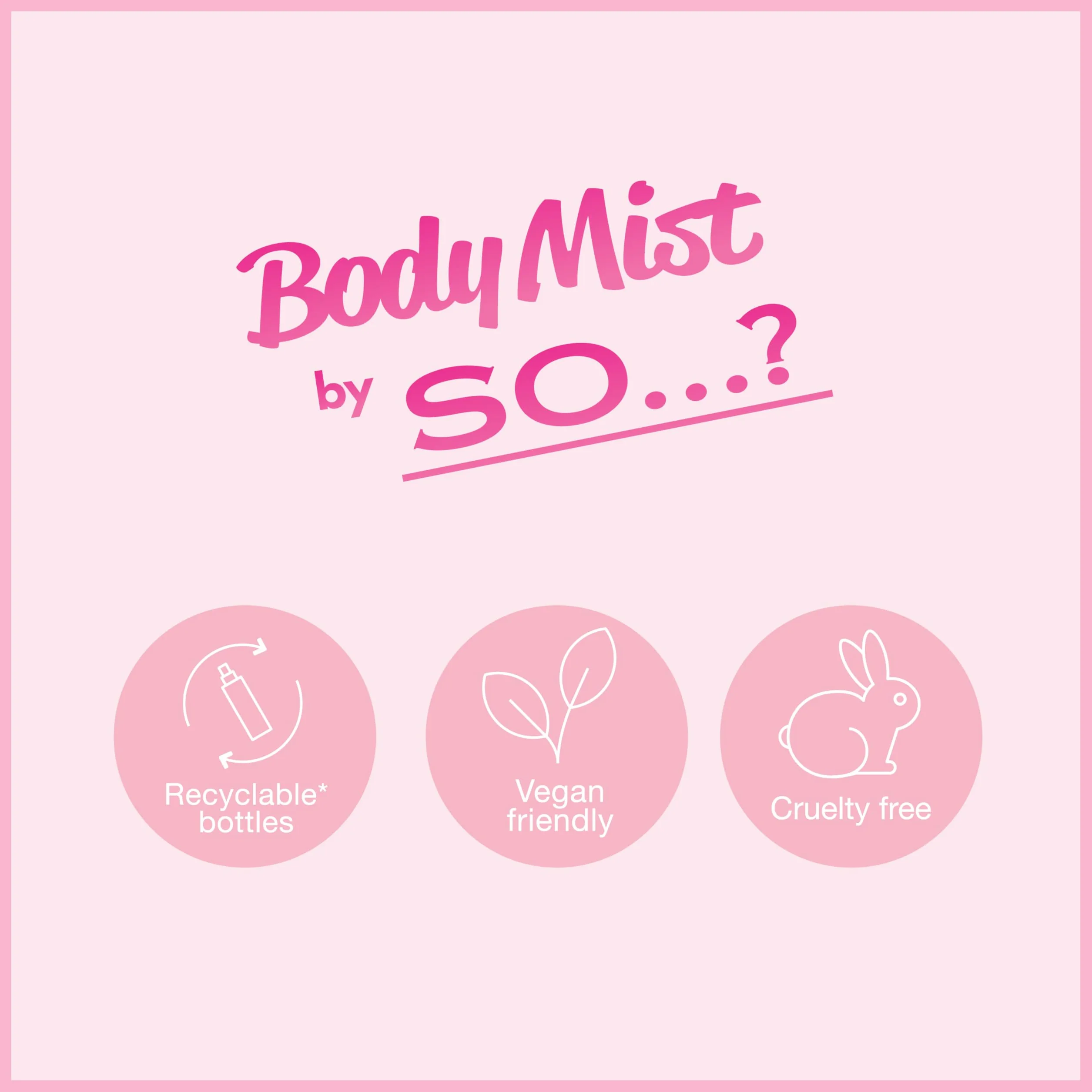 Body Mist By So...? Vanilla Perfumowana mgiełka do ciała dla kobiet 100 ml (zestaw 3 szt.)