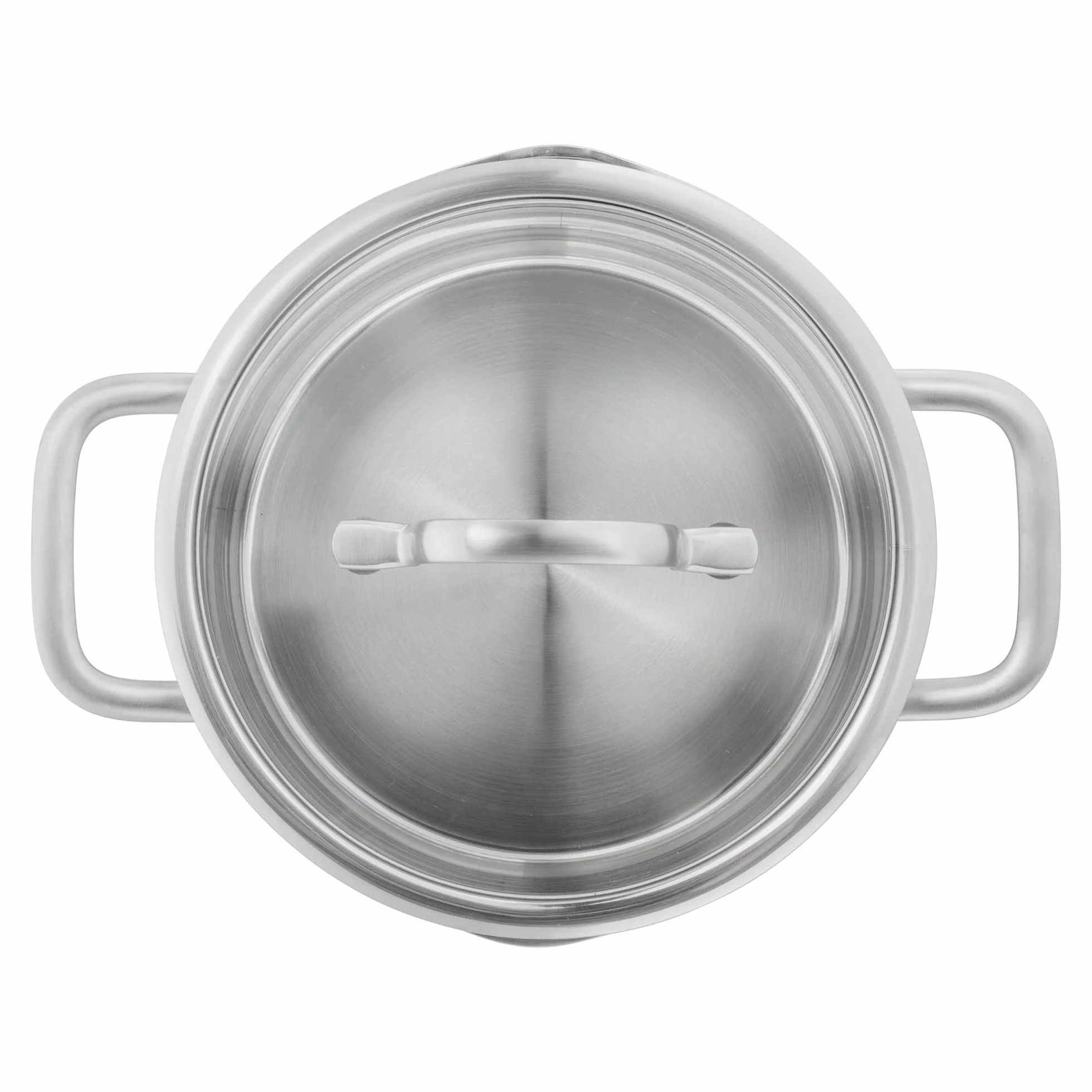 ZWILLING TrueFlow Kochtopfset 4-teilig Edelstahl Induktion Ausgießfunktion Silber