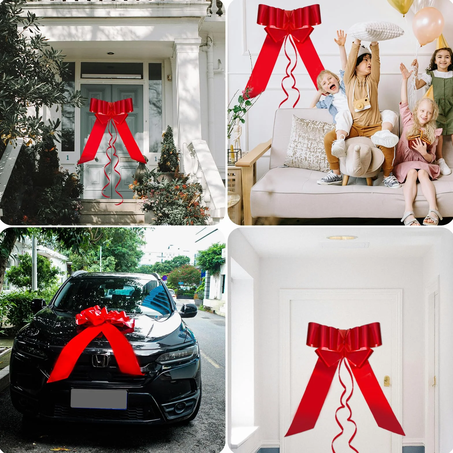 Kokarda samochodowa odporna na warunki atmosferyczne ogromna duża Car Ribbon Bow