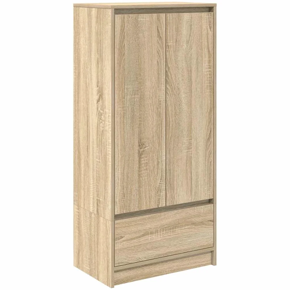 vidaXL Szafka z szufladą Dąb Sonoma 55,5x34x119,5 cm Drewno klejone